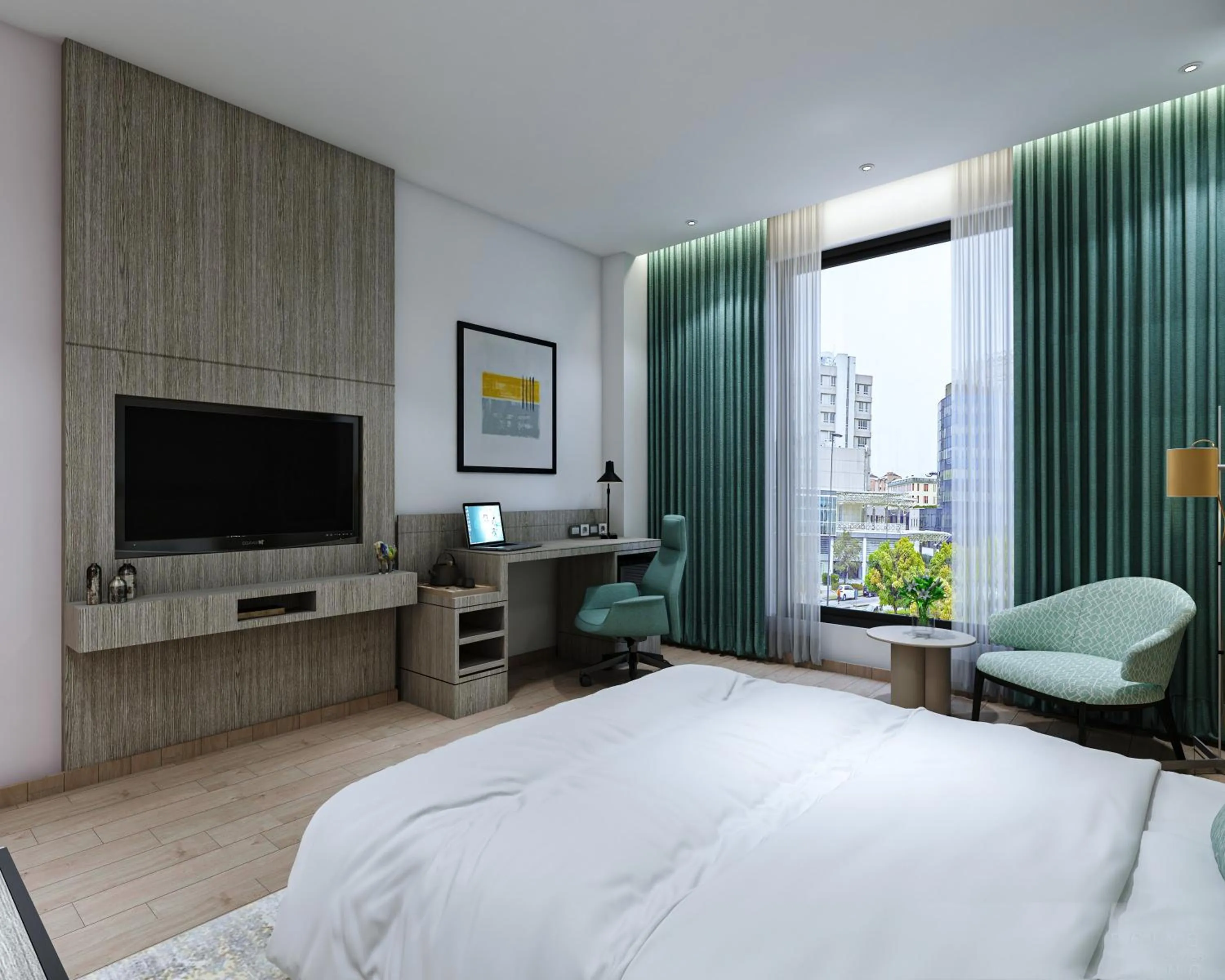 Bedroom, Bed in voco Amritsar by IHG