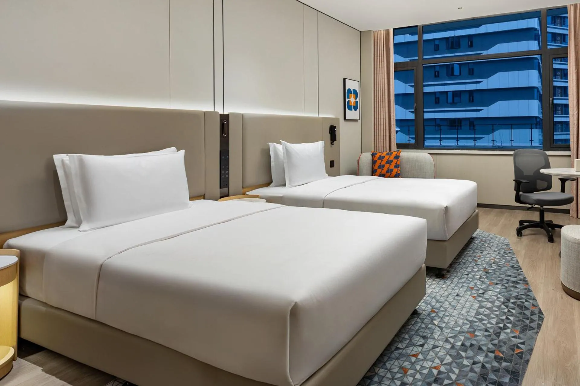 Standard Room with Two Single Beds in Holiday Inn Express Neijiang High-Tech Zone by IHG