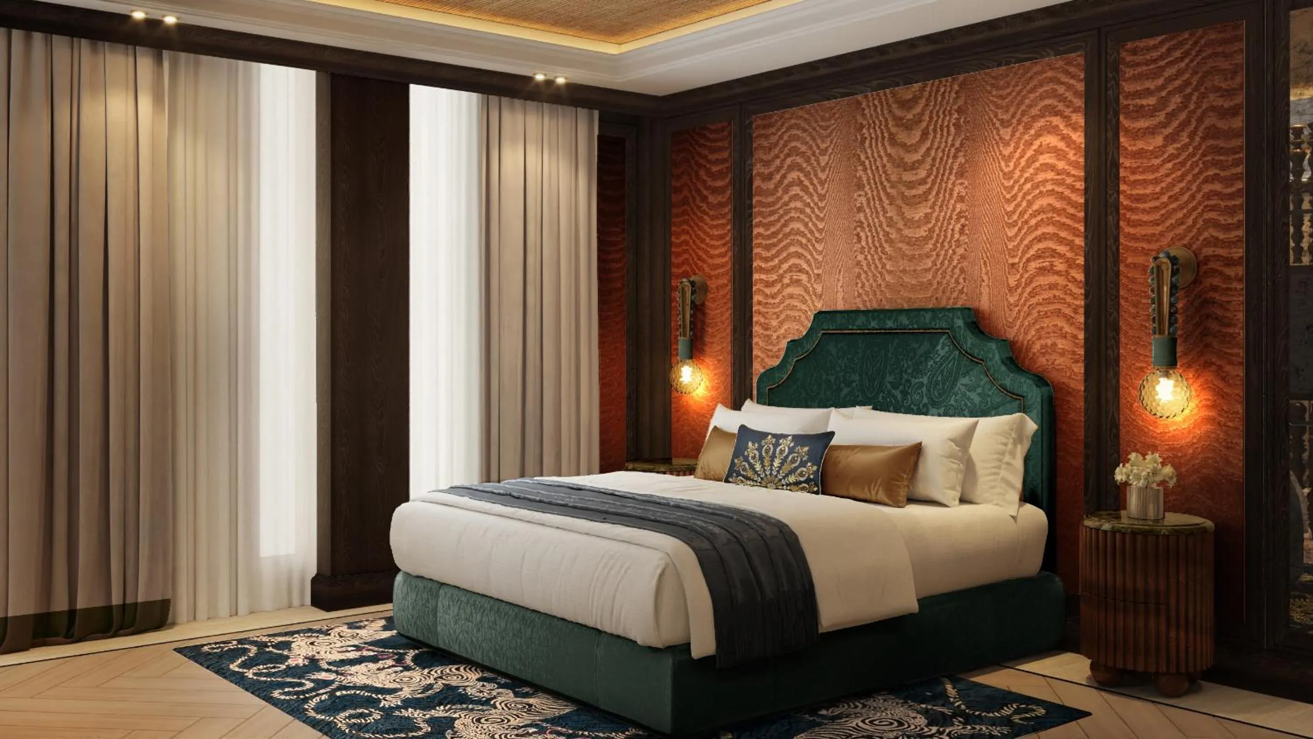 Bed in Bandra House - IHCL SeleQtions