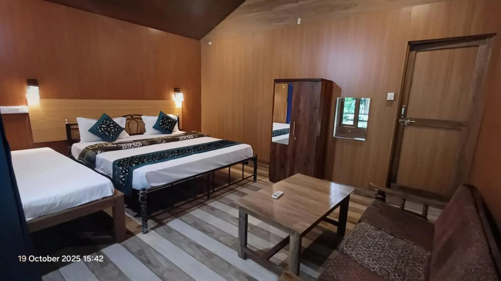 Bed in Sai Palolem Beach cottages