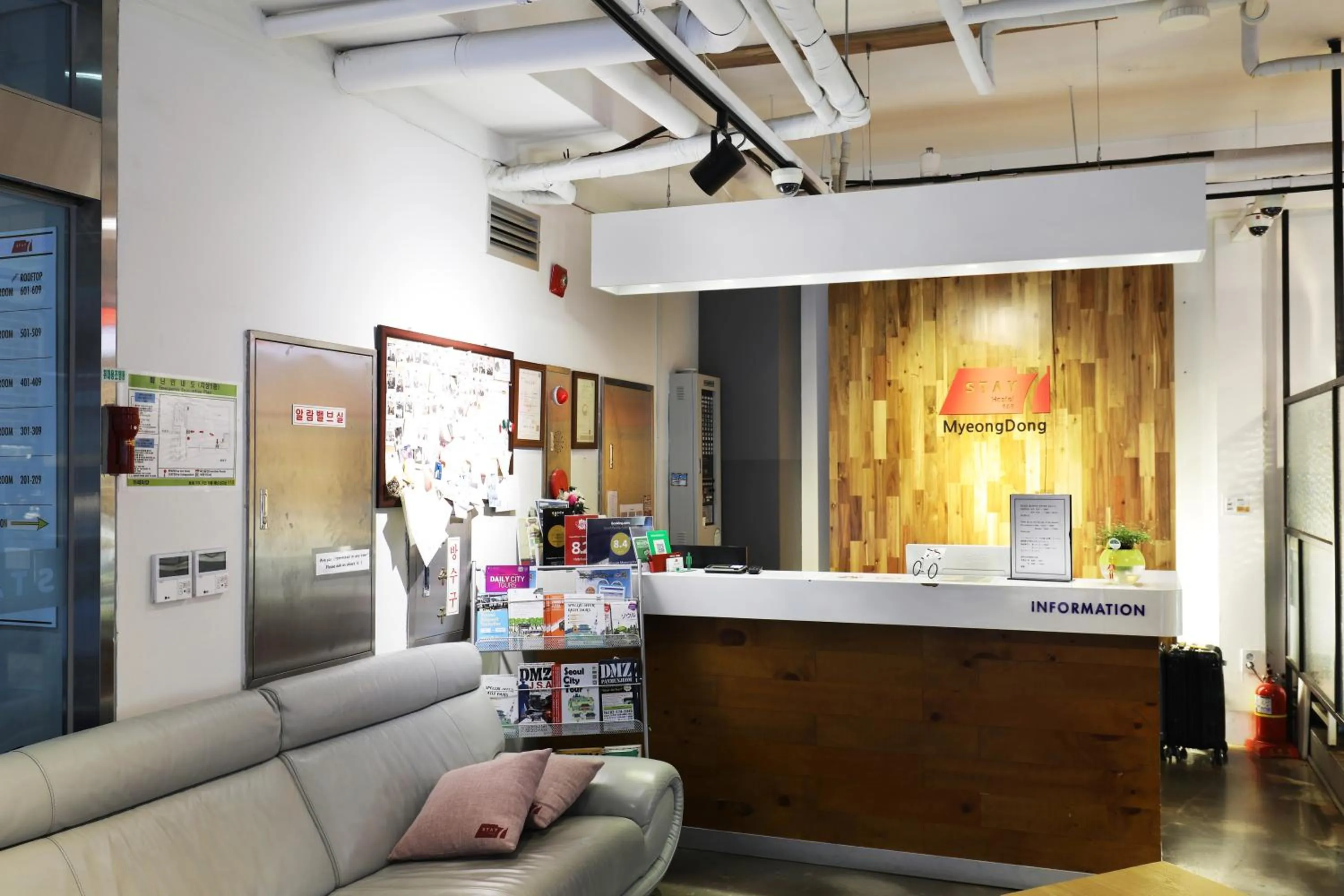 Lobby or reception in STAY7 Myeongdong