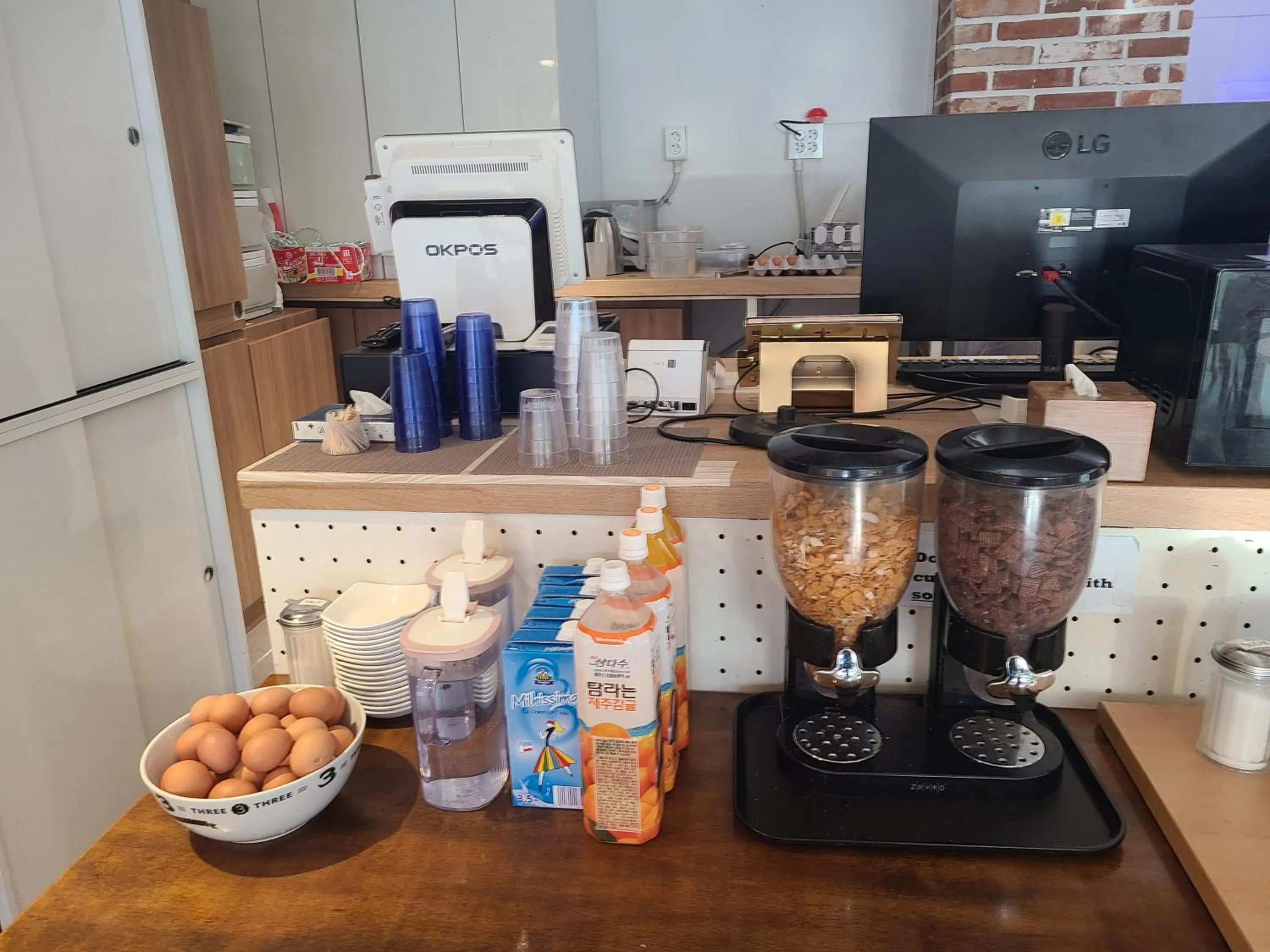 Breakfast in STAY7 Myeongdong