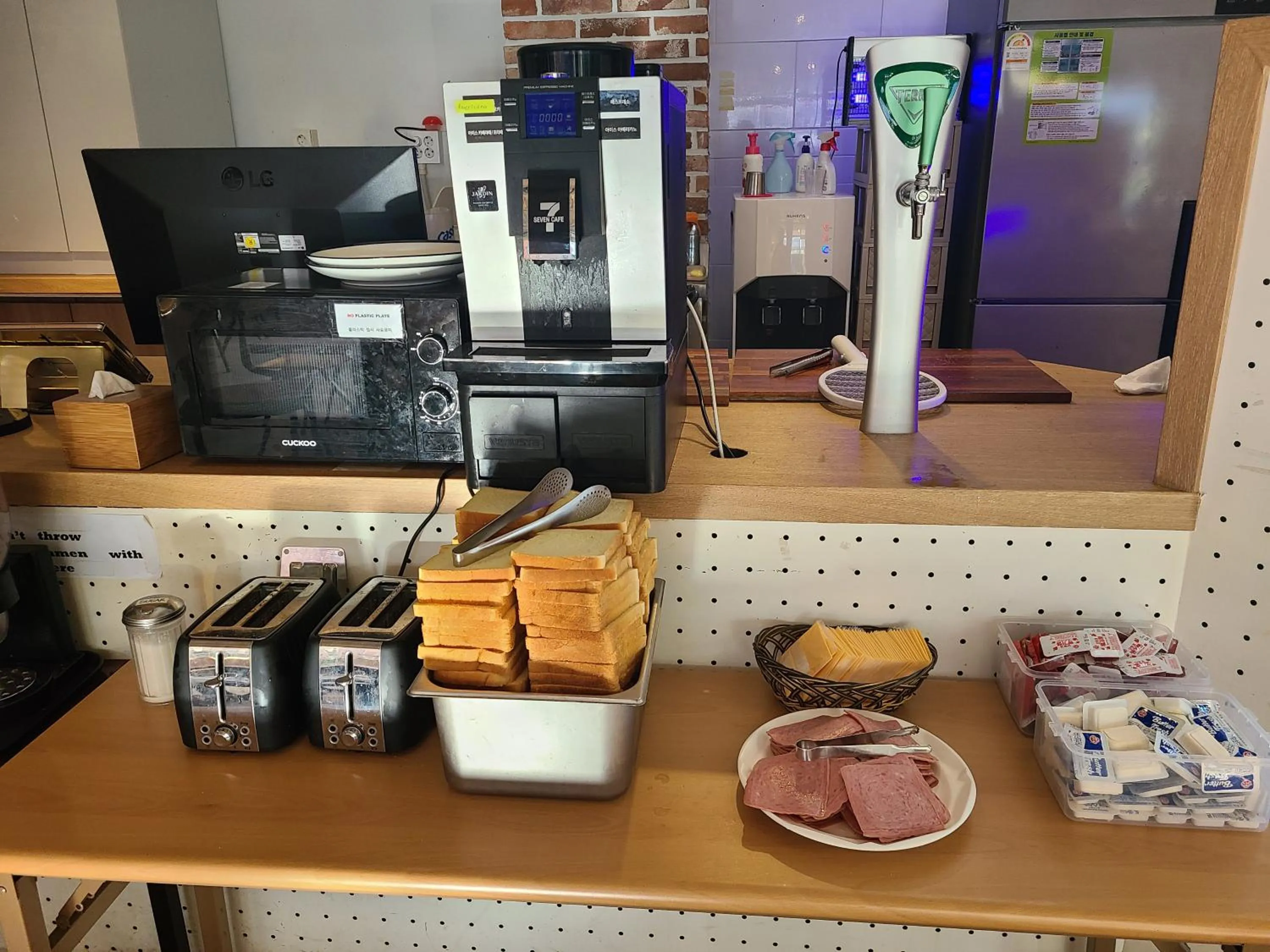 Breakfast in STAY7 Myeongdong