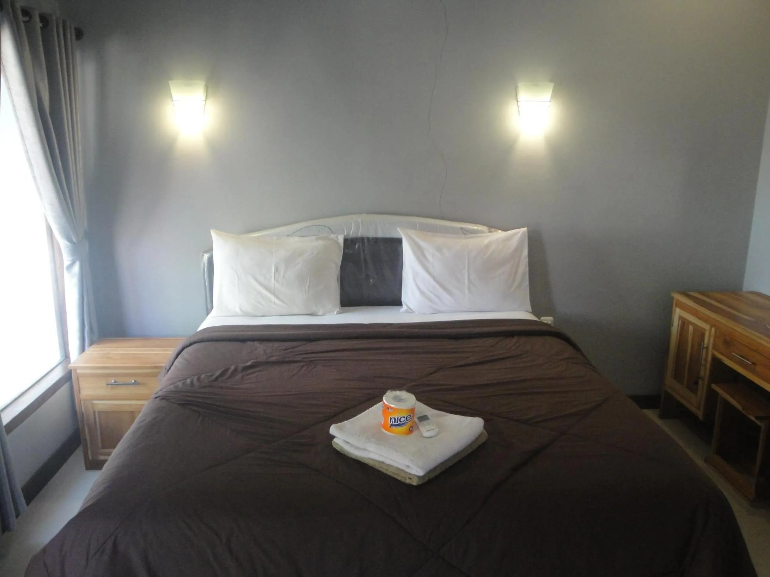 Bed in Tri Putri Homestay