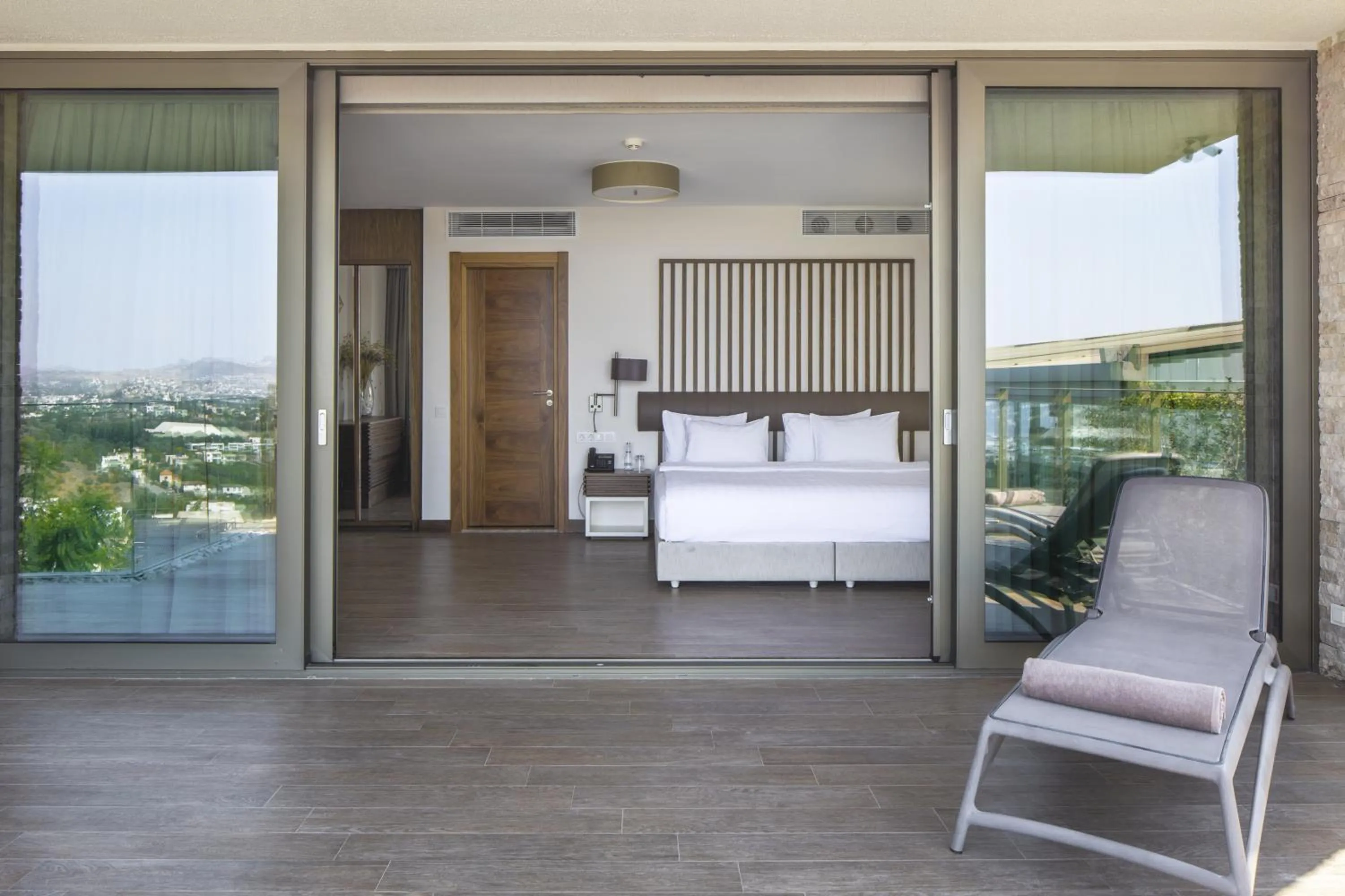 Balcony/Terrace in Spektr Boutique Hotel Yalikavak