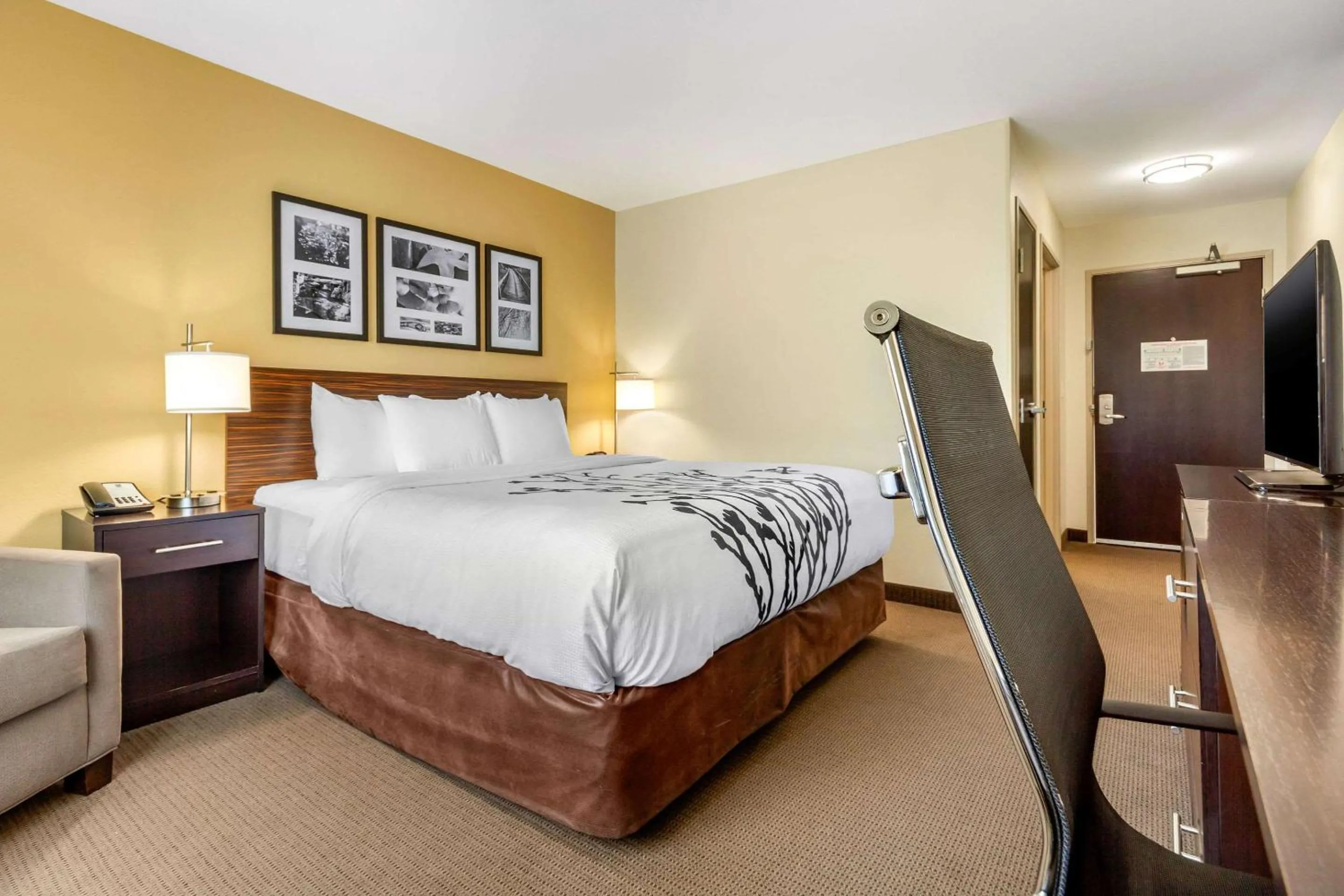 Bedroom, Bed in Sleep Inn & Suites Lincoln University Area