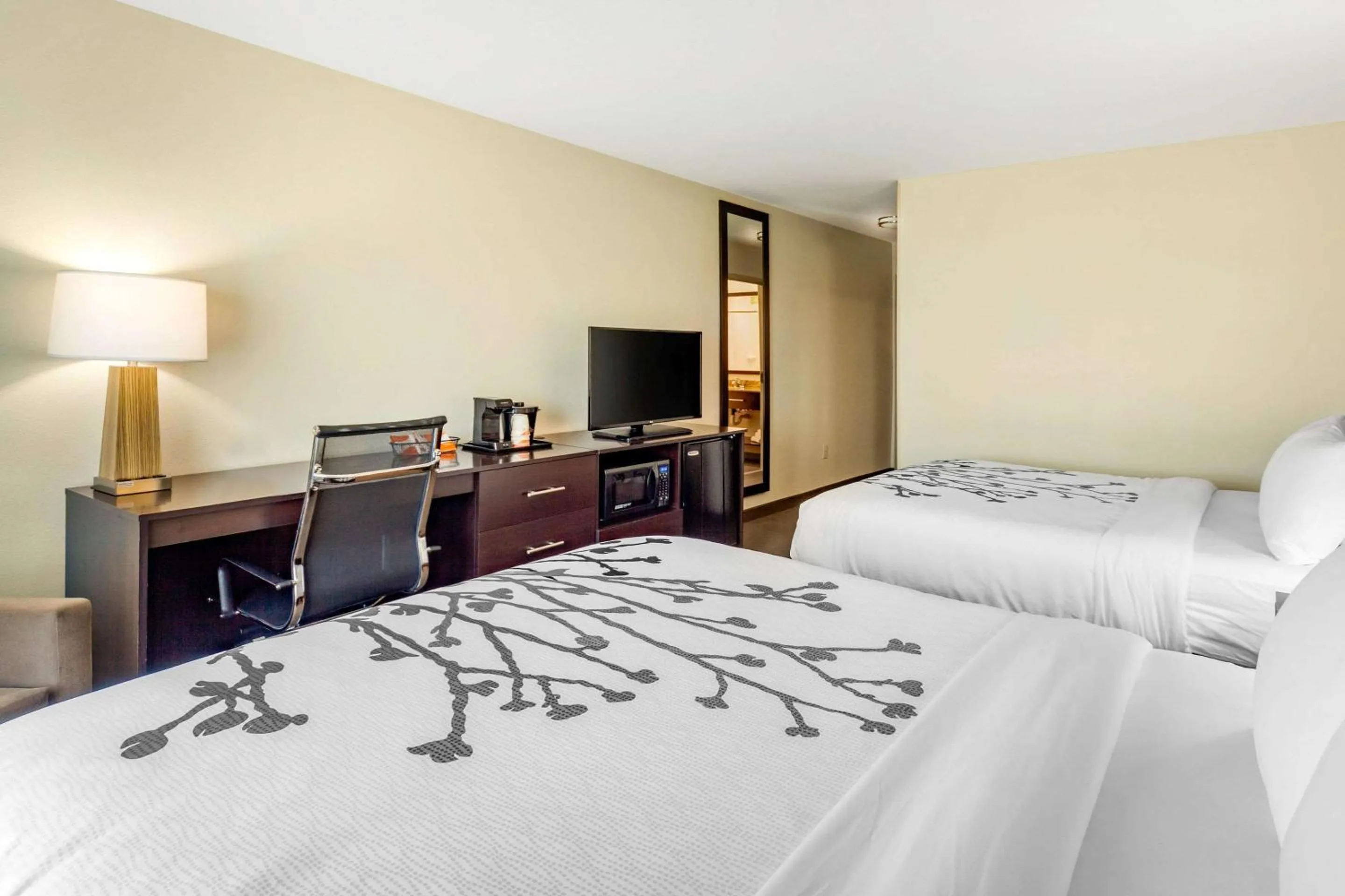 Bedroom, Bed in Sleep Inn & Suites Lincoln University Area