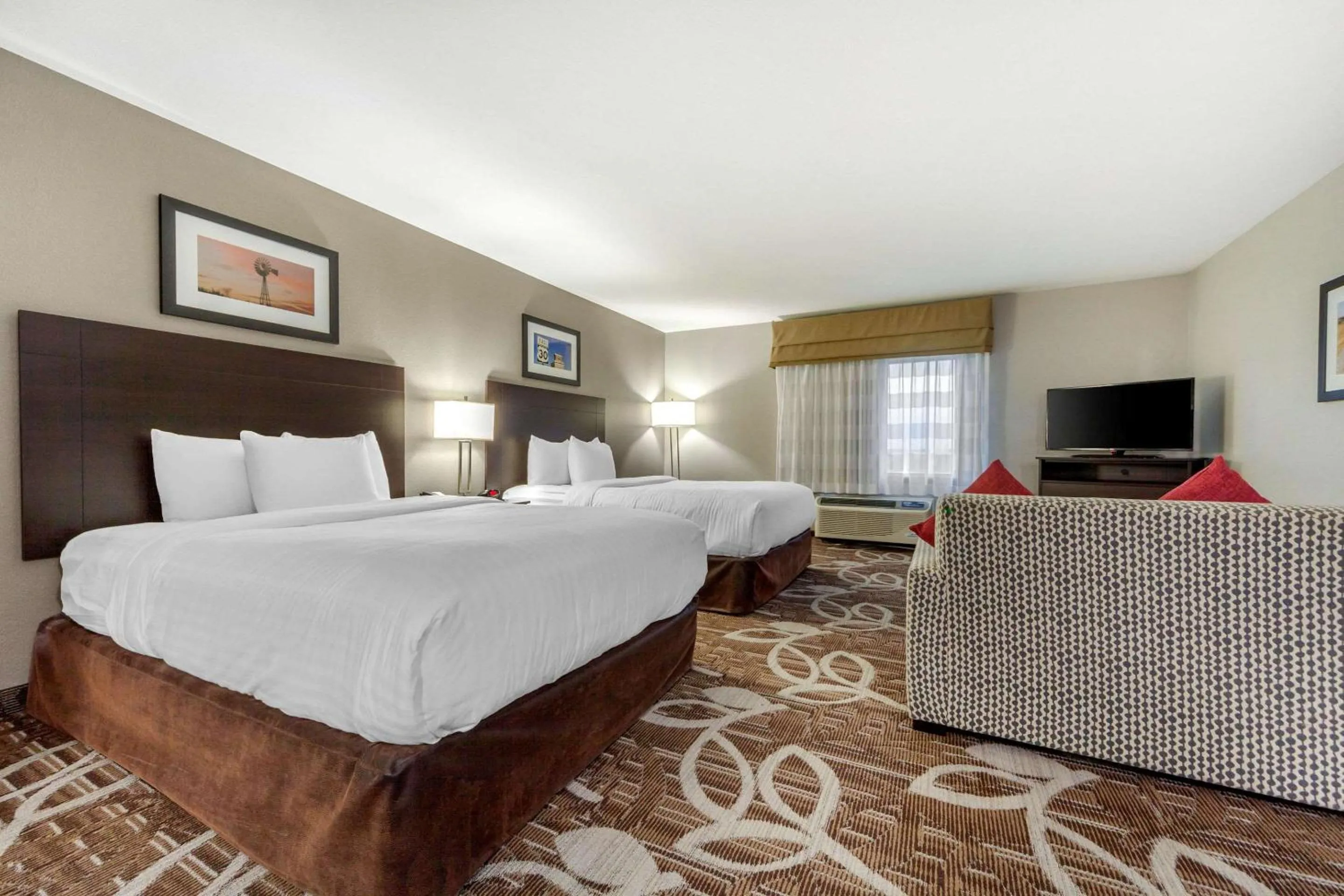 Bedroom, Bed in MainStay Suites Lincoln University Area