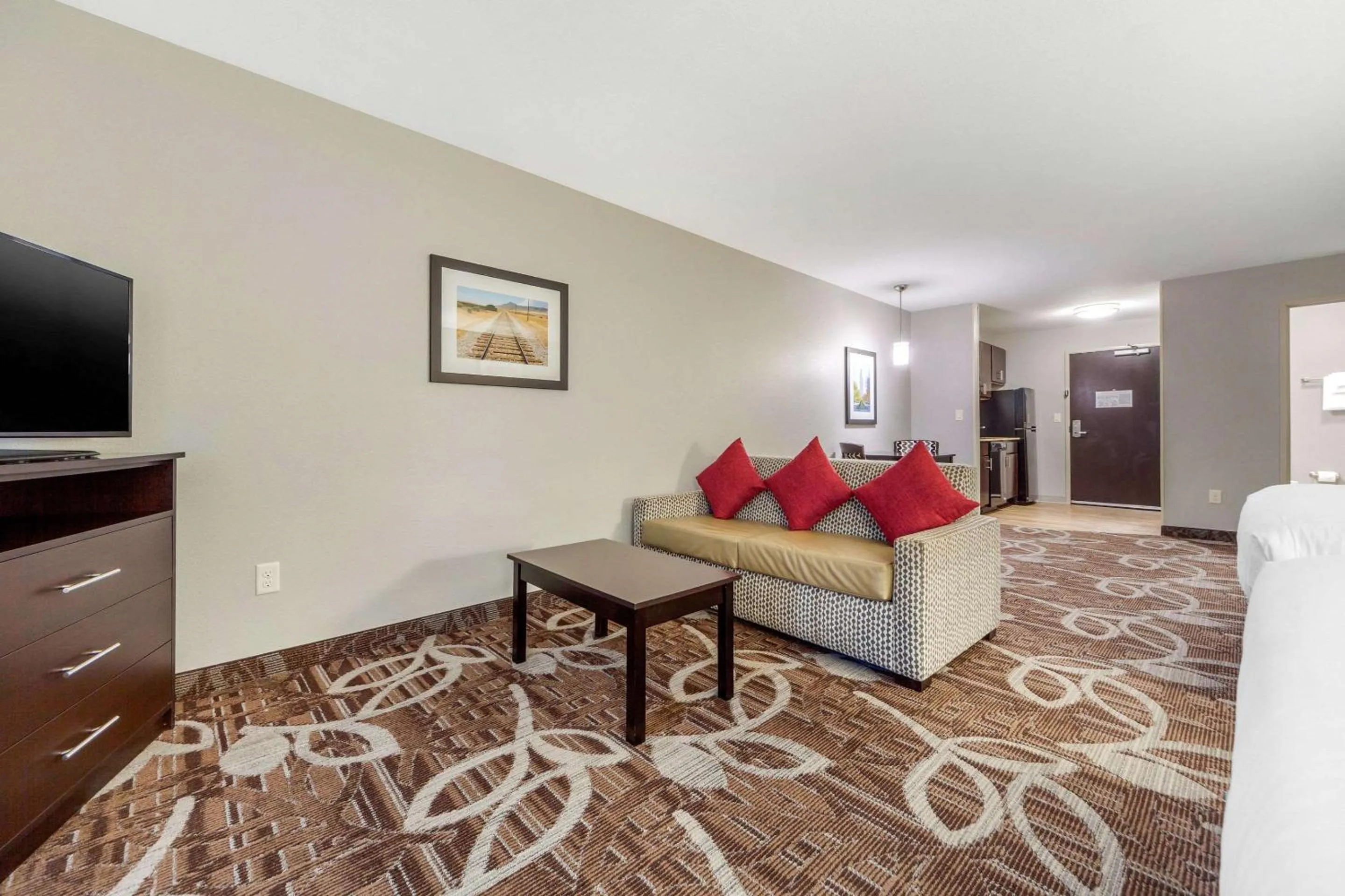 Bedroom, Bed in MainStay Suites Lincoln University Area