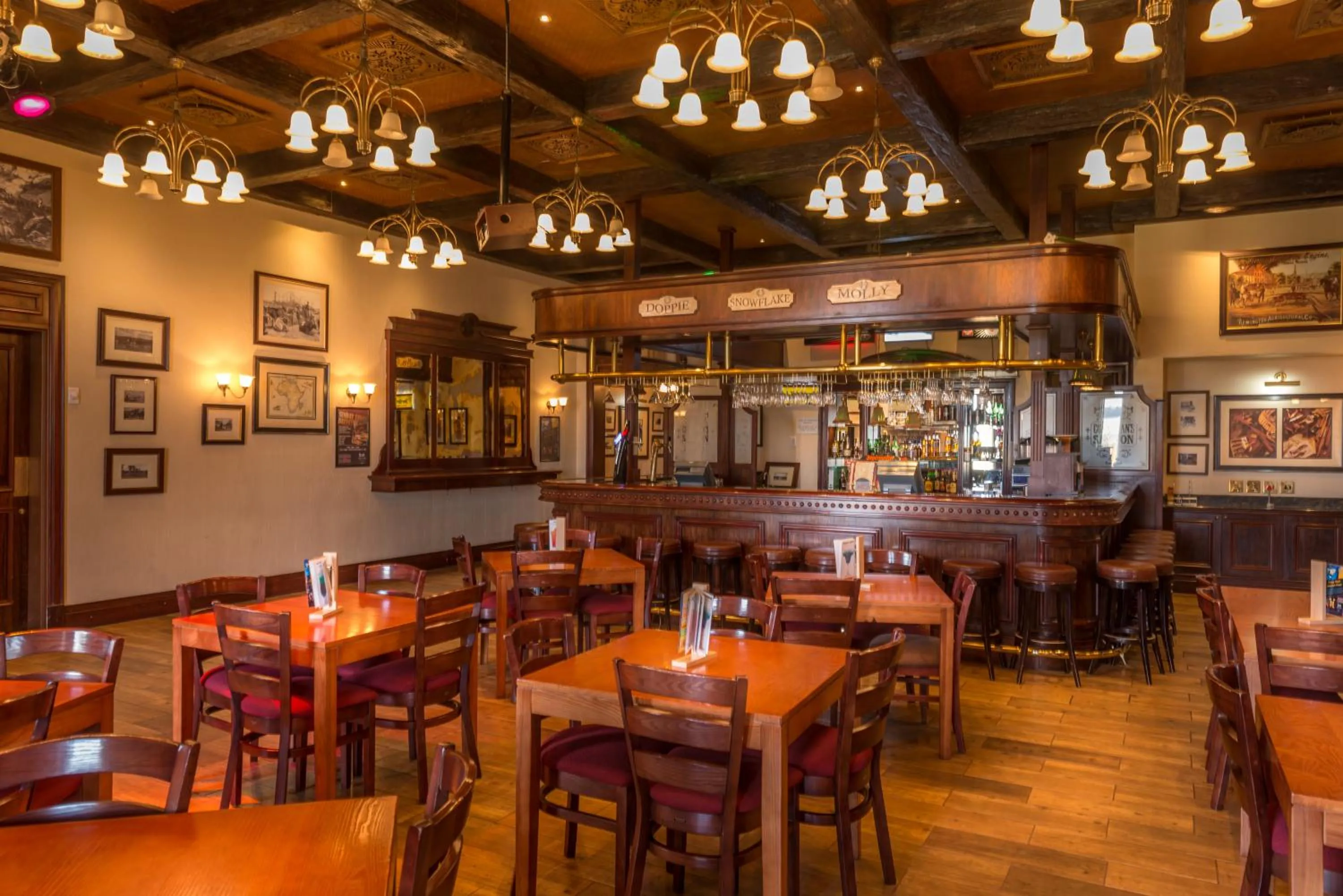 Evening entertainment in Peermont Metcourt at Frontier, Bethlehem