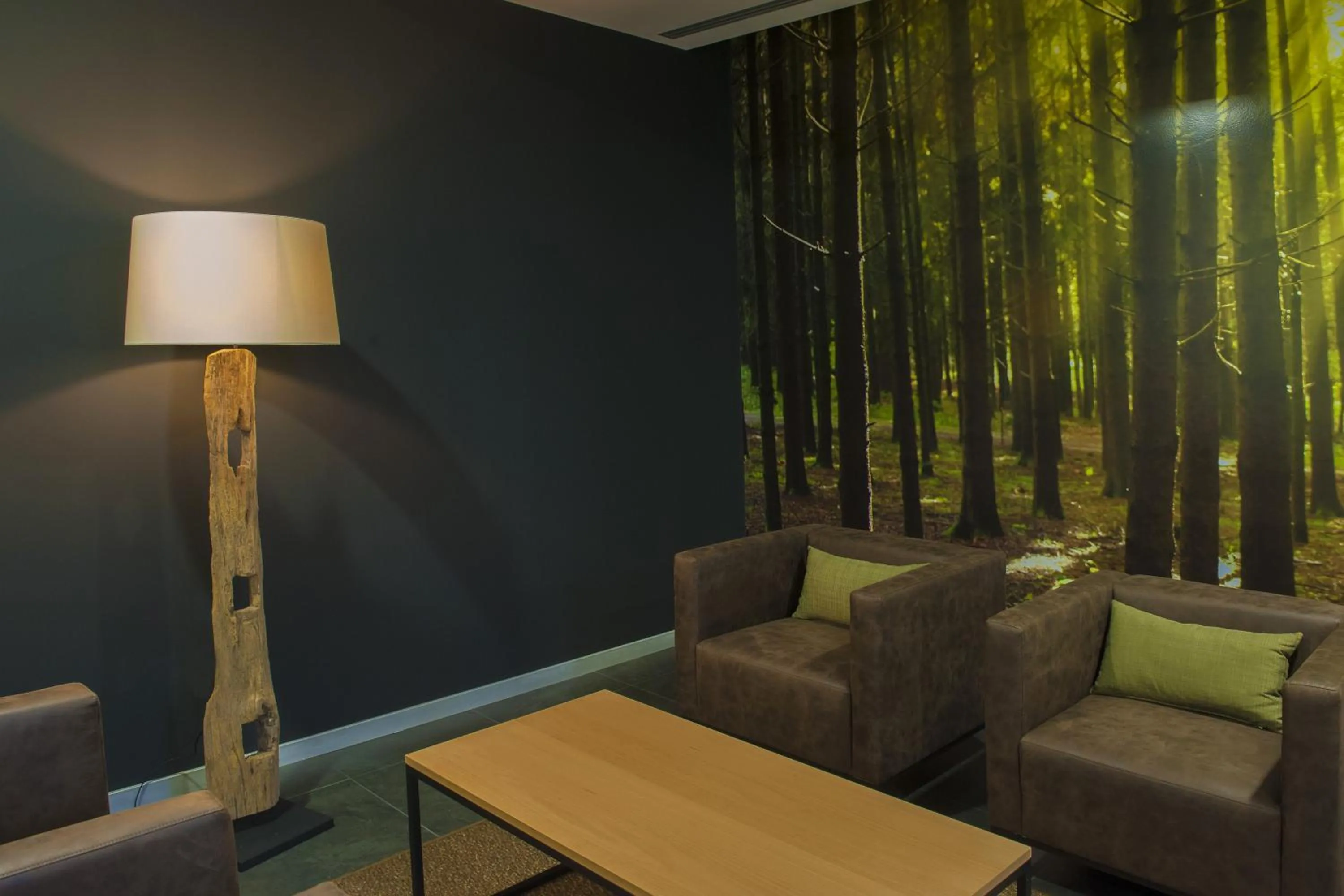 Communal lounge/ TV room in Hotel Parque Serra da Lousã