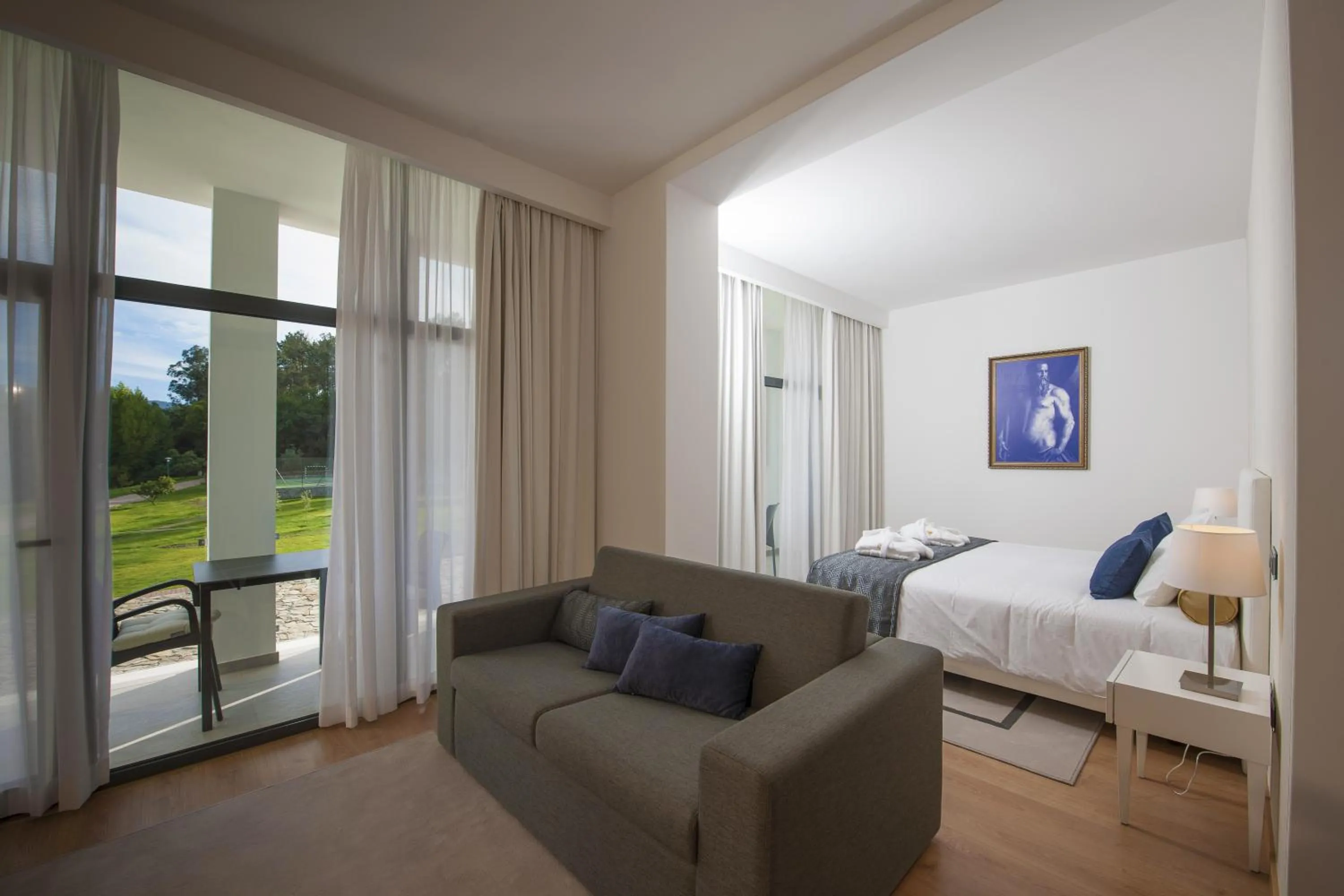 Bed in Hotel Parque Serra da Lousã