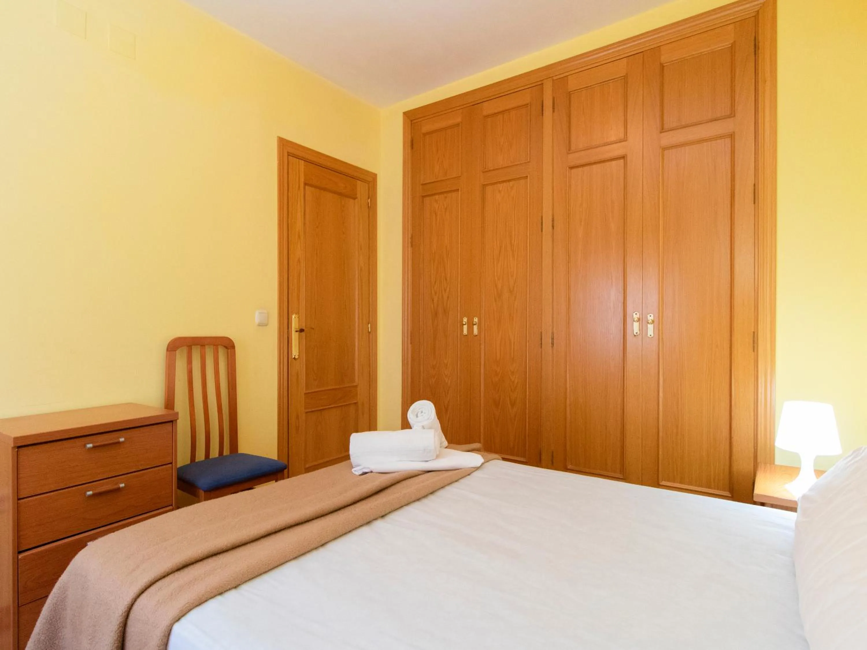 Bed in Apartamentos Canfranc 3000