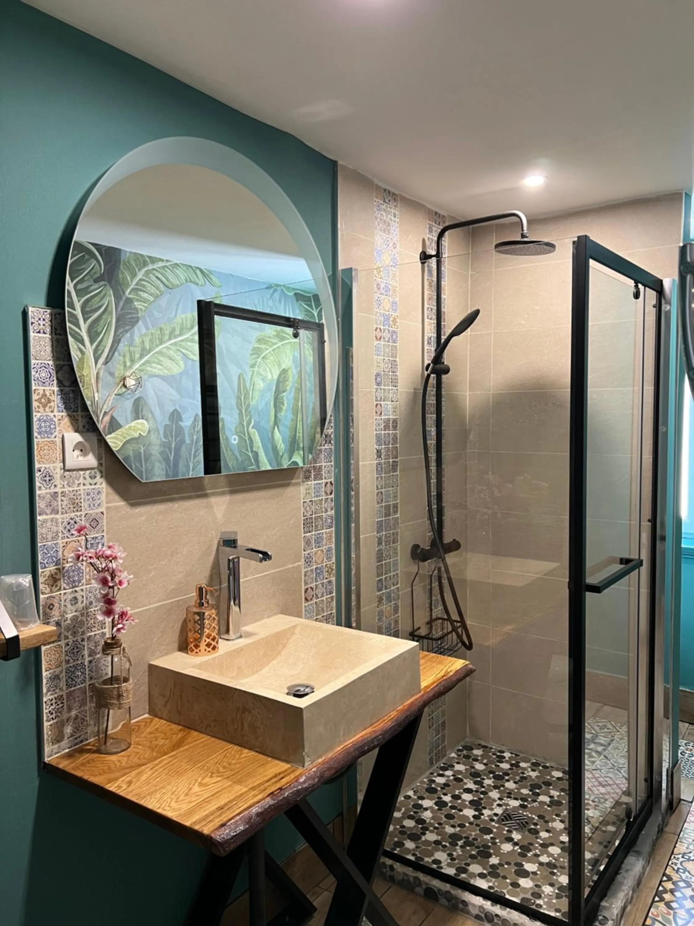 Bathroom in Chambre D'hôte Villa Maurice