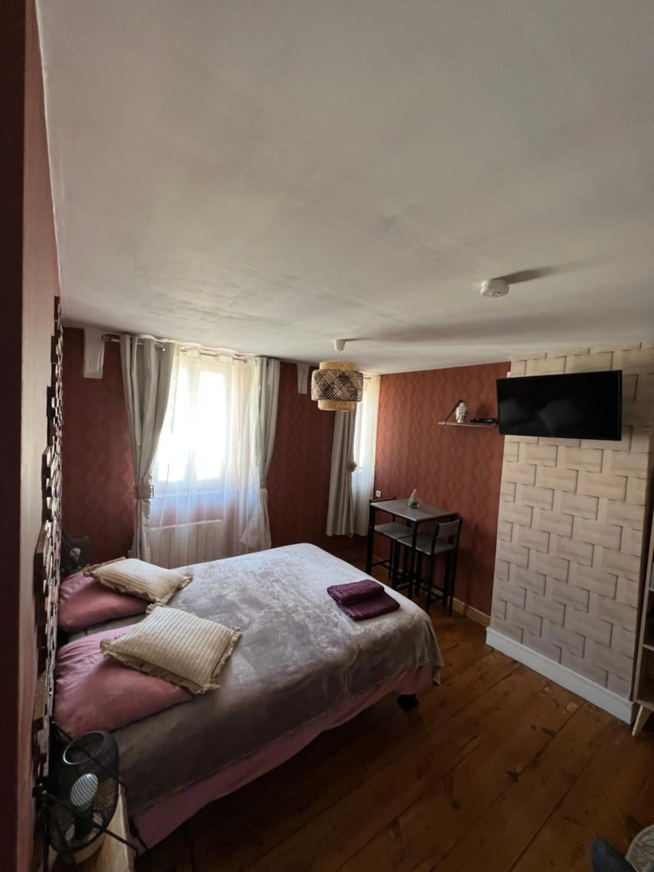 Bedroom, Bed in Chambre D'hôte Villa Maurice