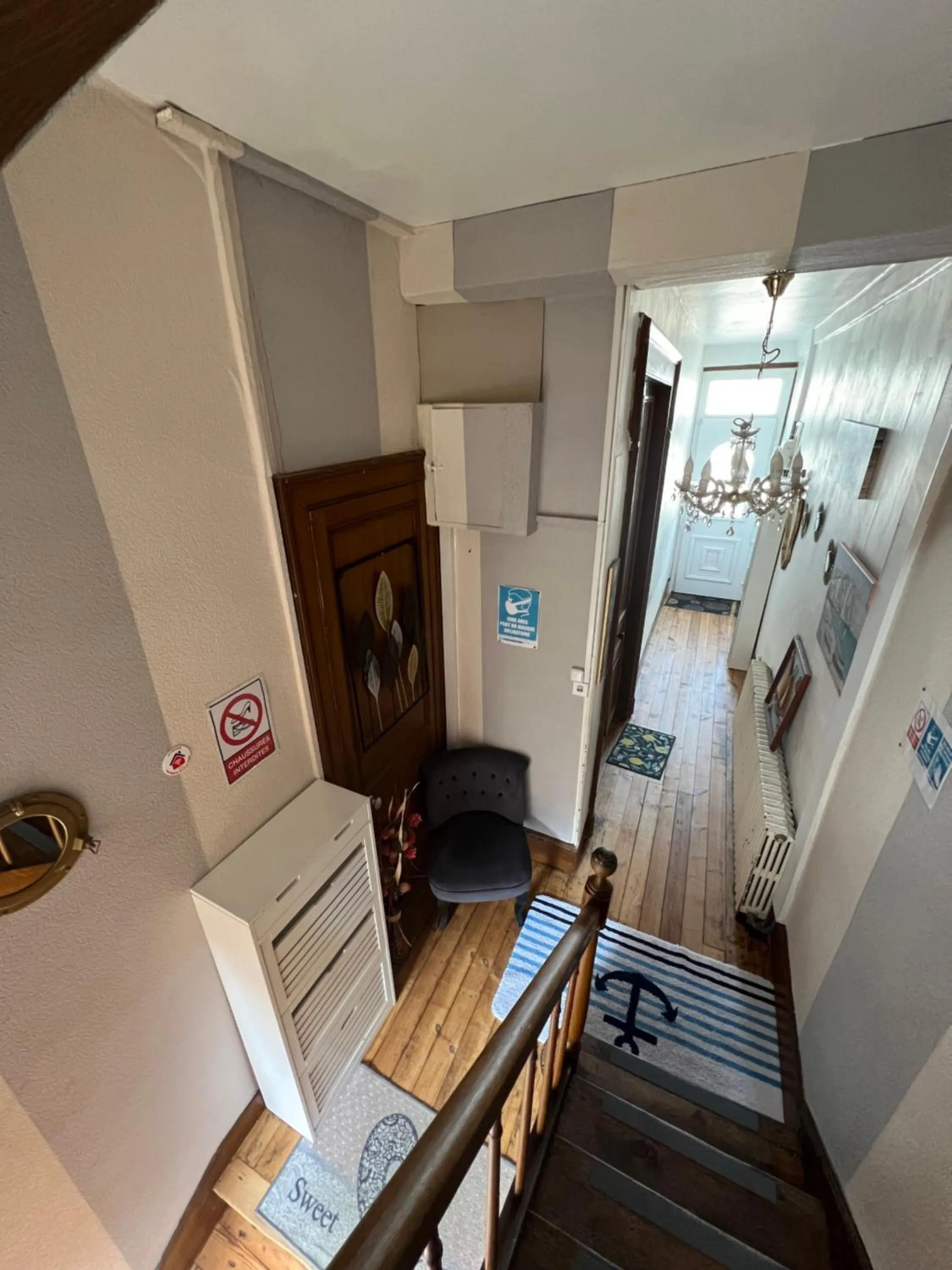 Lobby or reception in Chambre D'hôte Villa Maurice