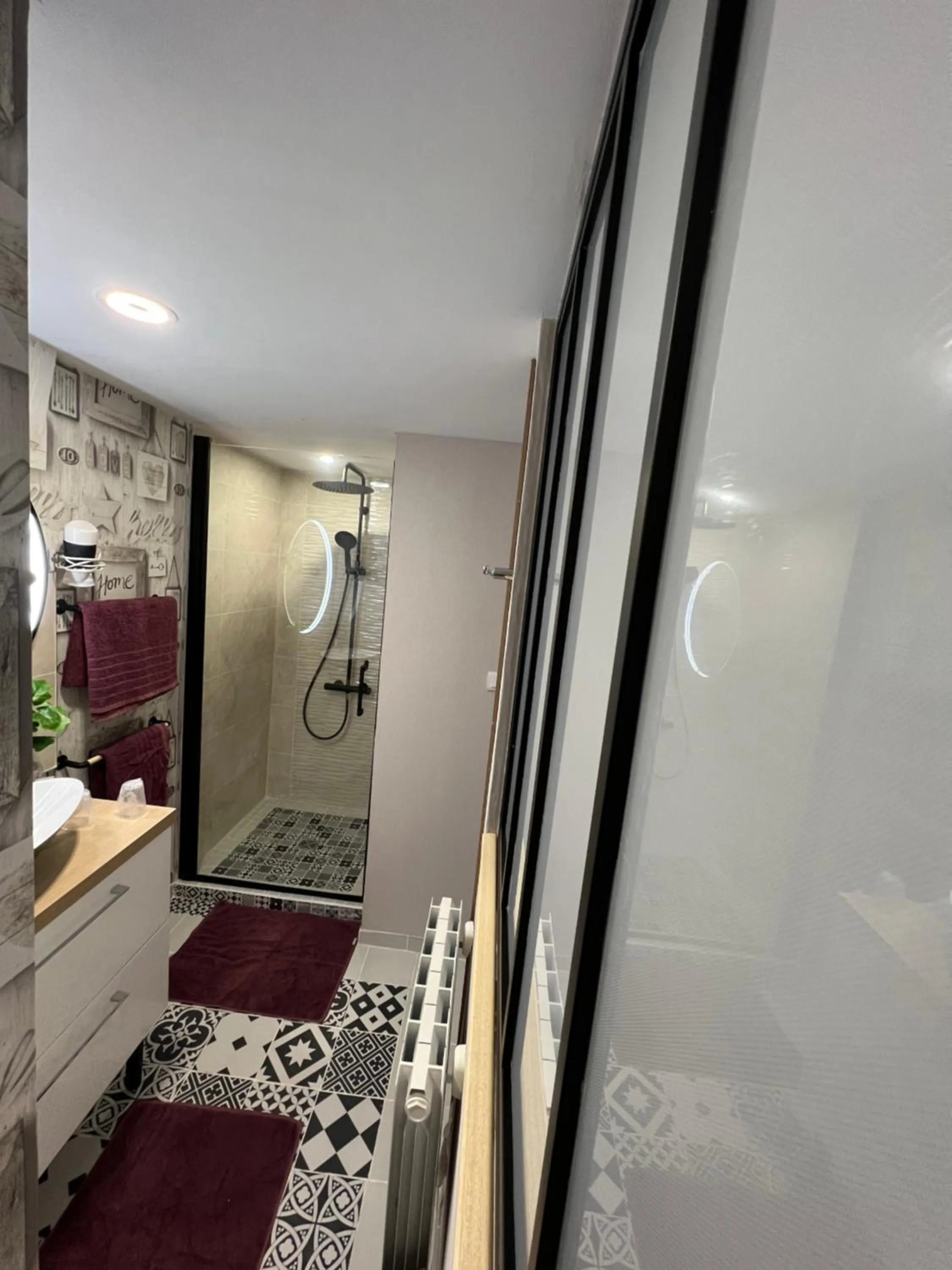 Bathroom in Chambre D'hôte Villa Maurice