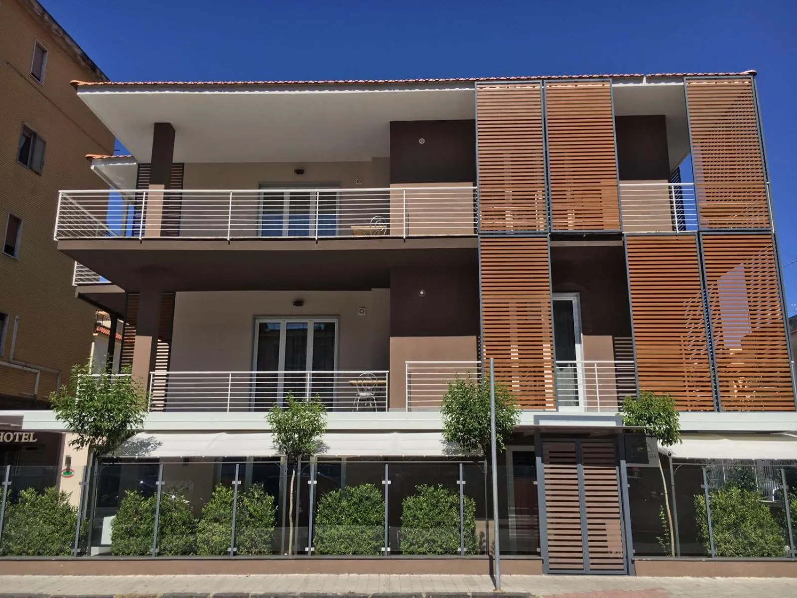 Property building in Hotel Leopardi