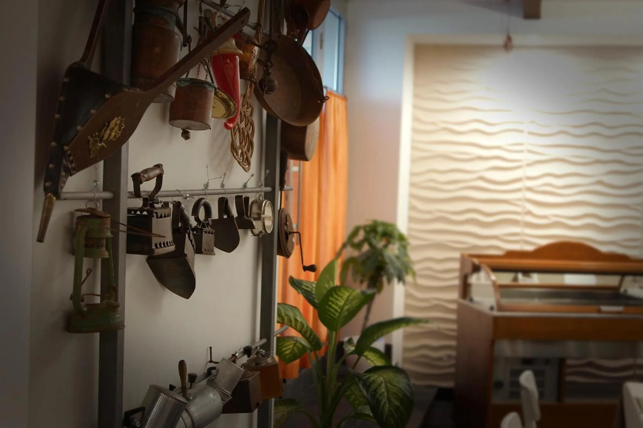 Decorative detail in Hotel Leopardi