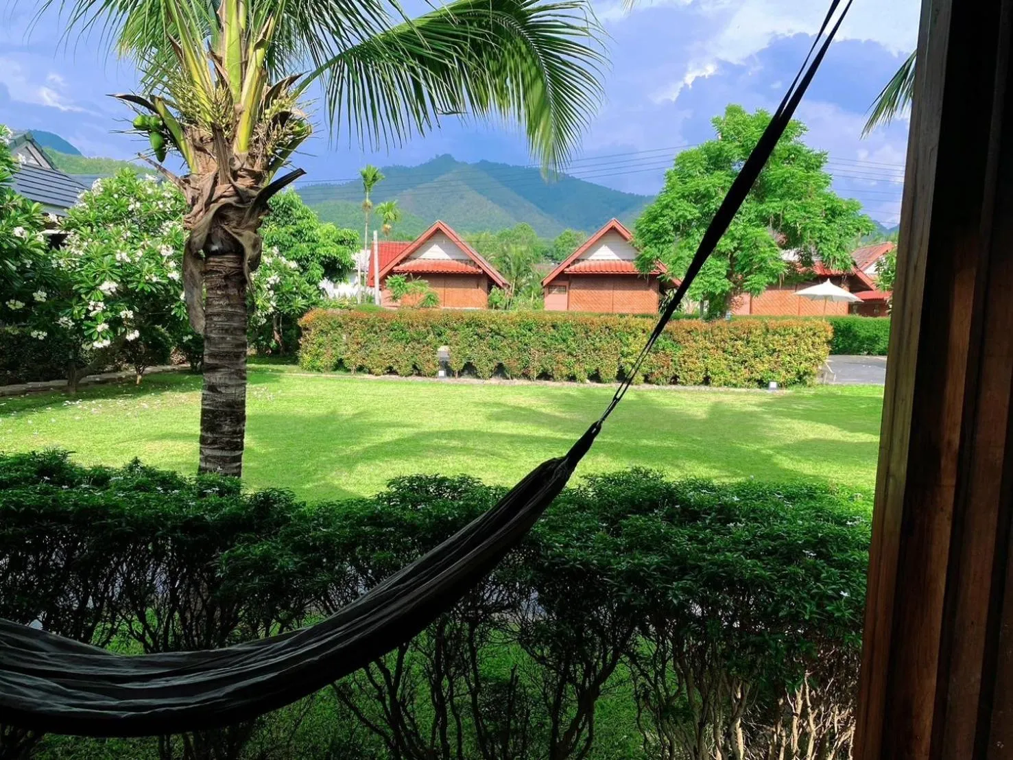 Inner courtyard view in Pai Nam Now