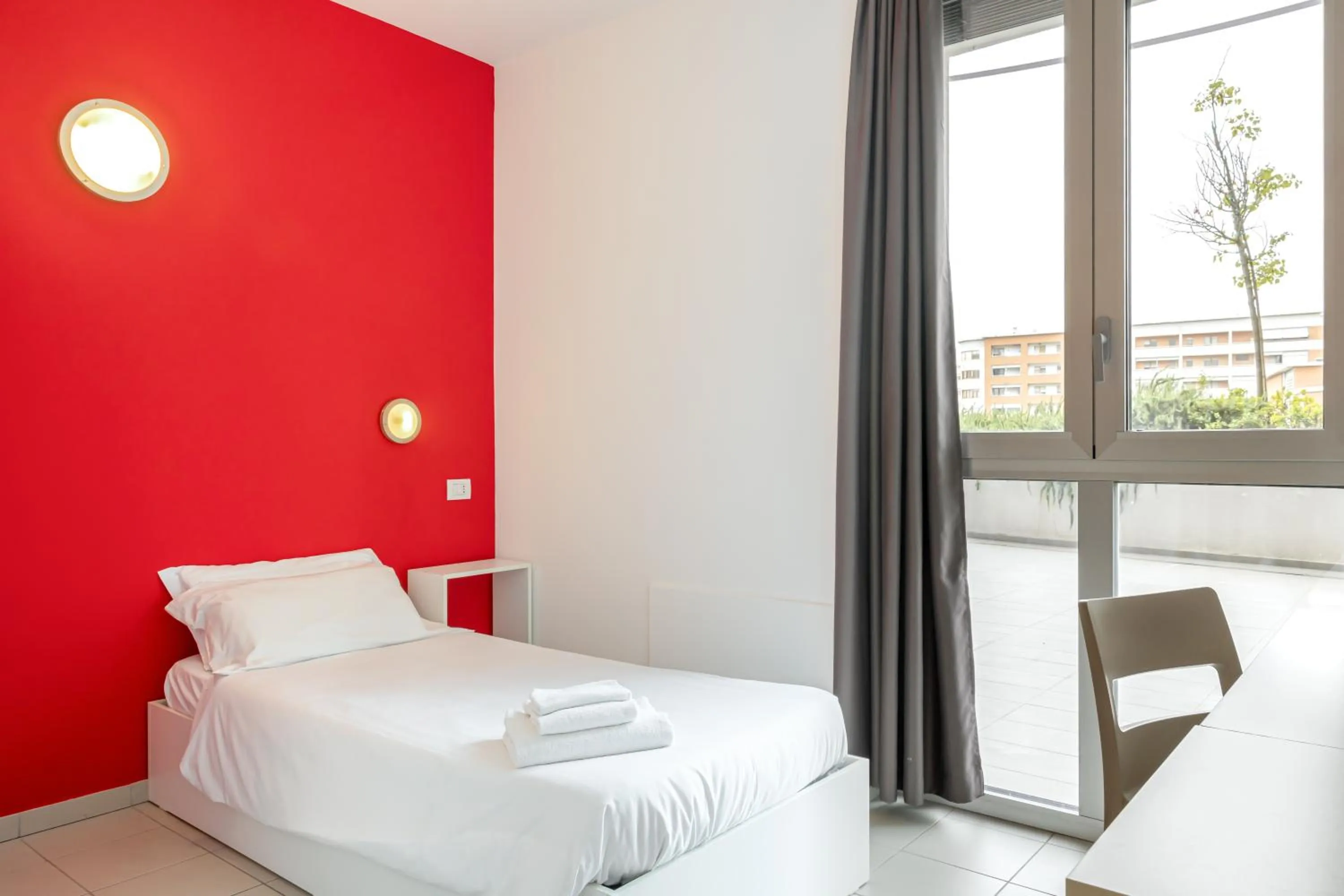 Bed in Hotel Campus Sanpaolo