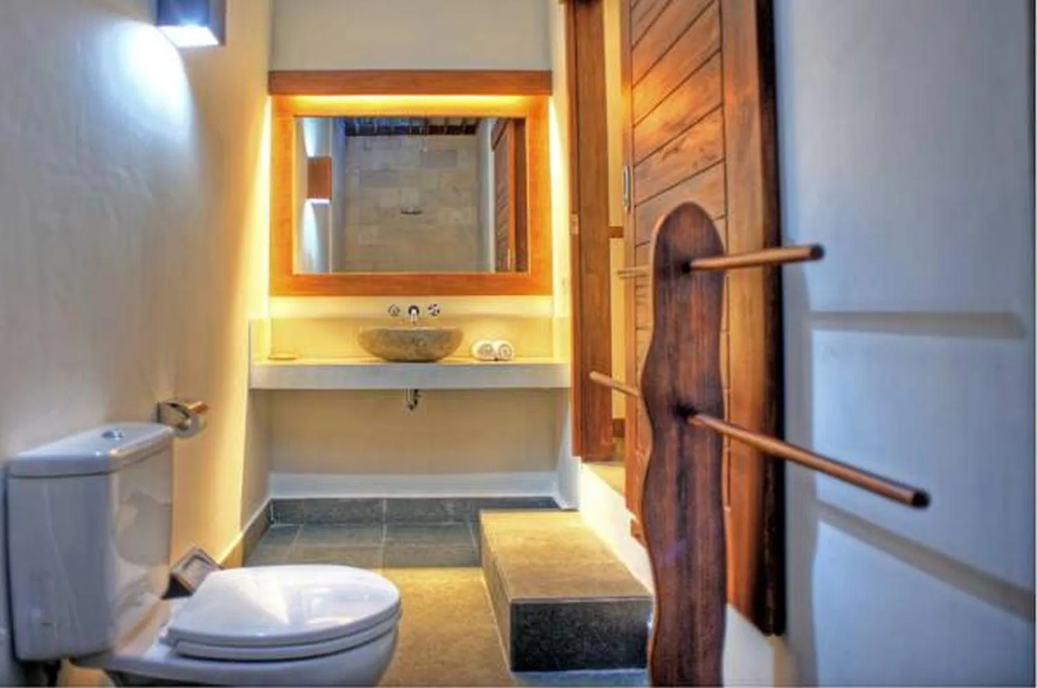 Shower in The Yoga Garden