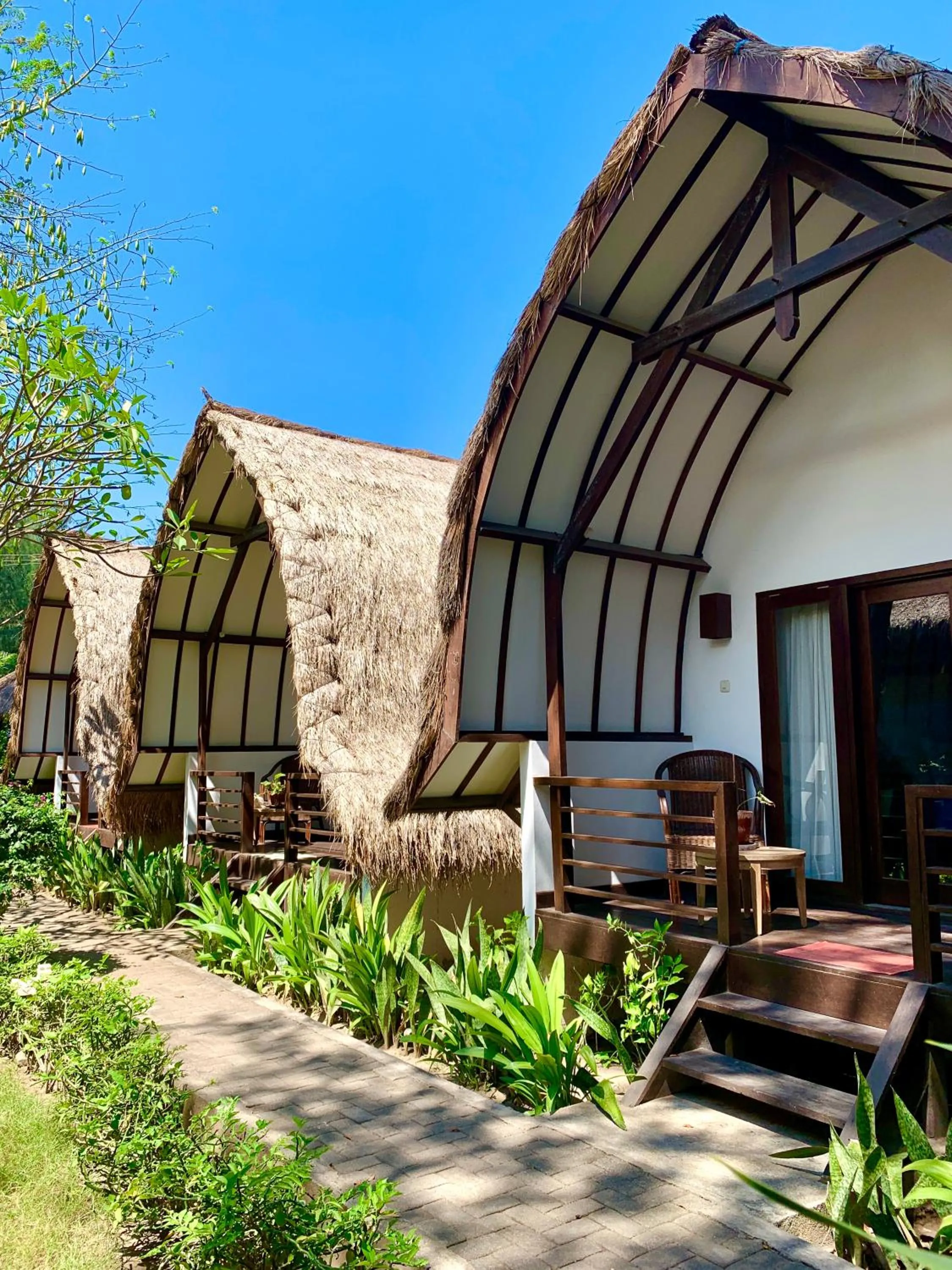 Facade/entrance in The Yoga Garden