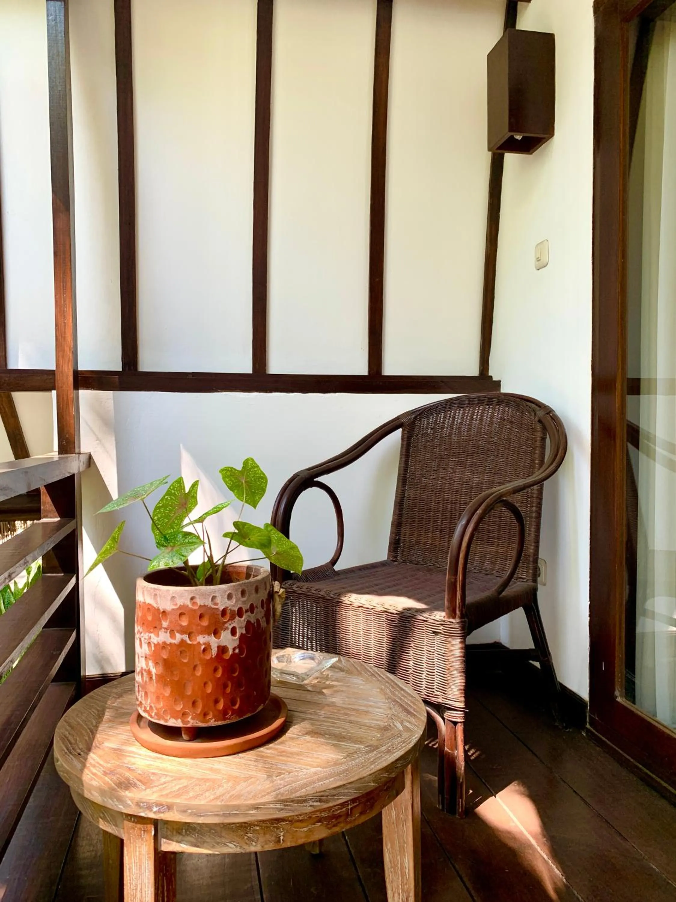 Living room in The Yoga Garden