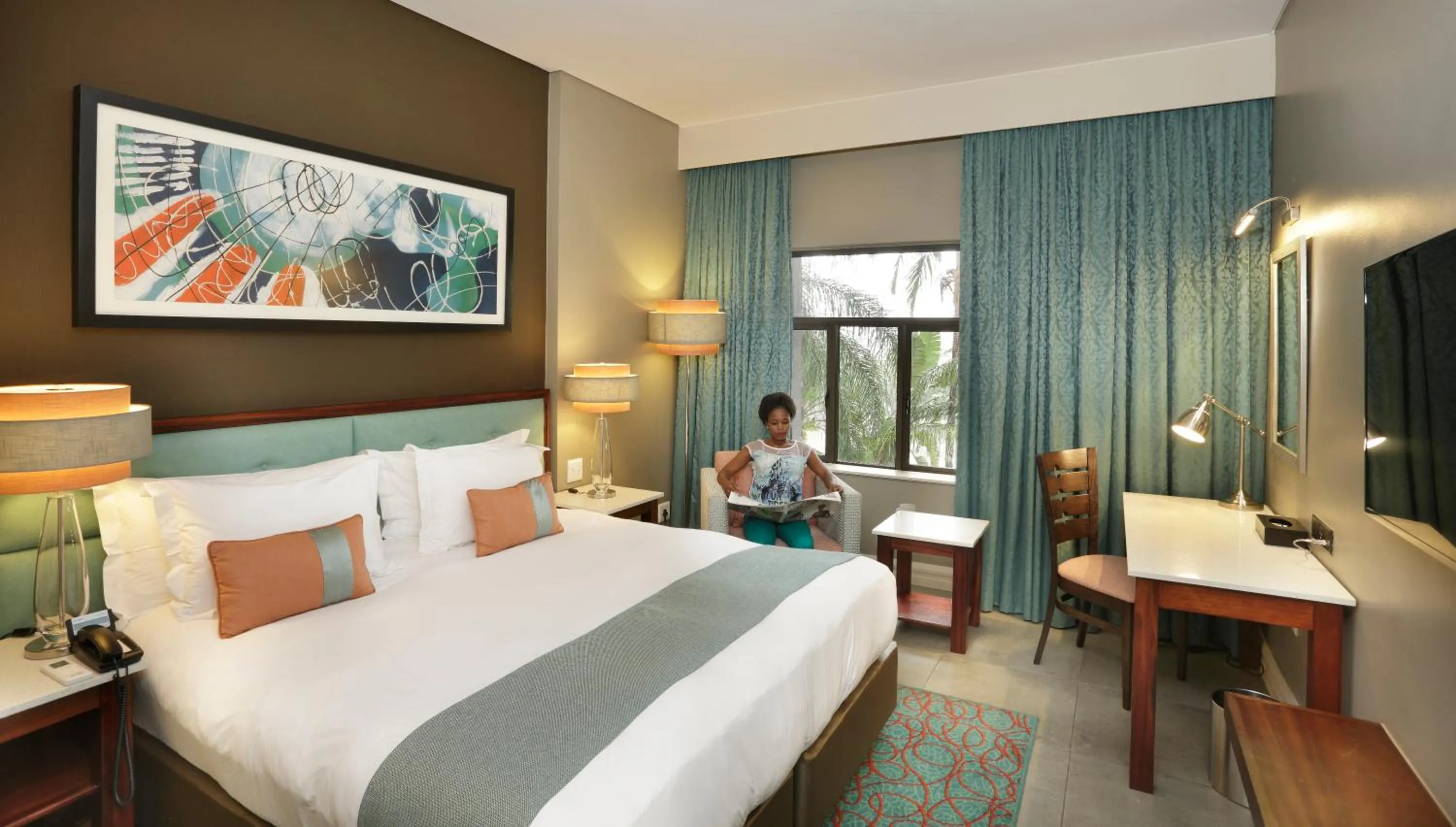 Bedroom, Bed in Metcourt at Khoroni