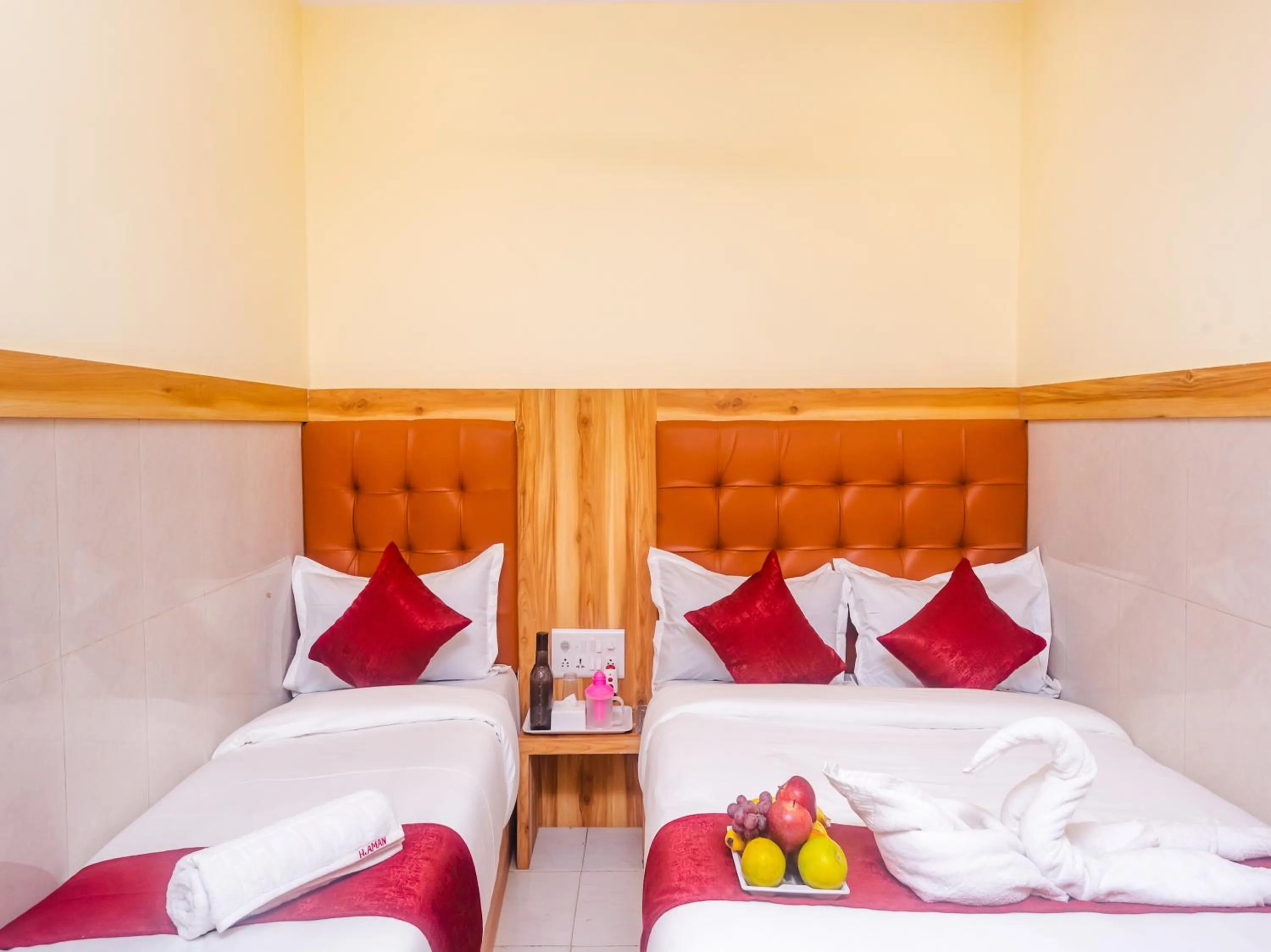 Bed in Aman Hotel near CST