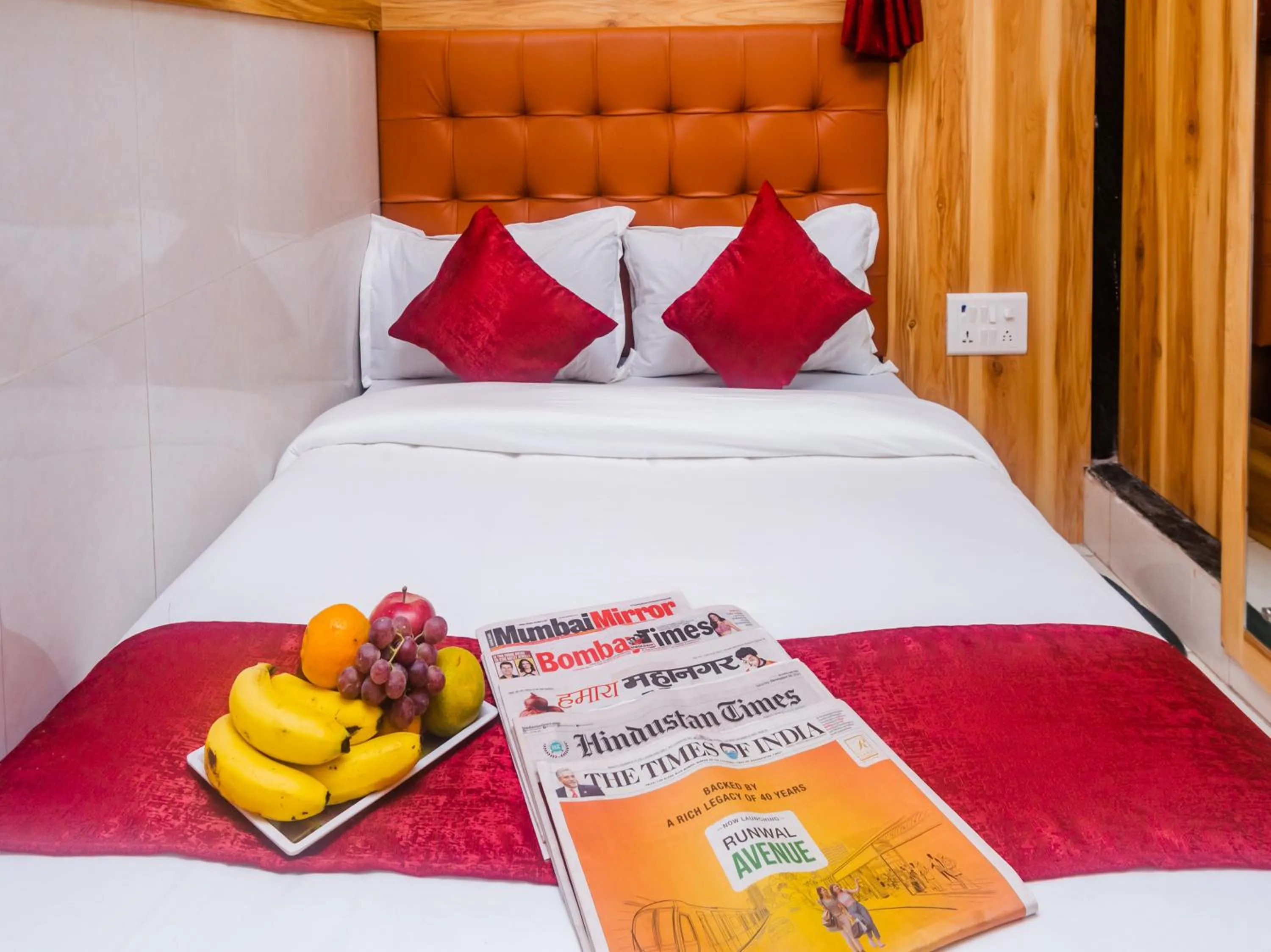 Bed in Aman Hotel near CST