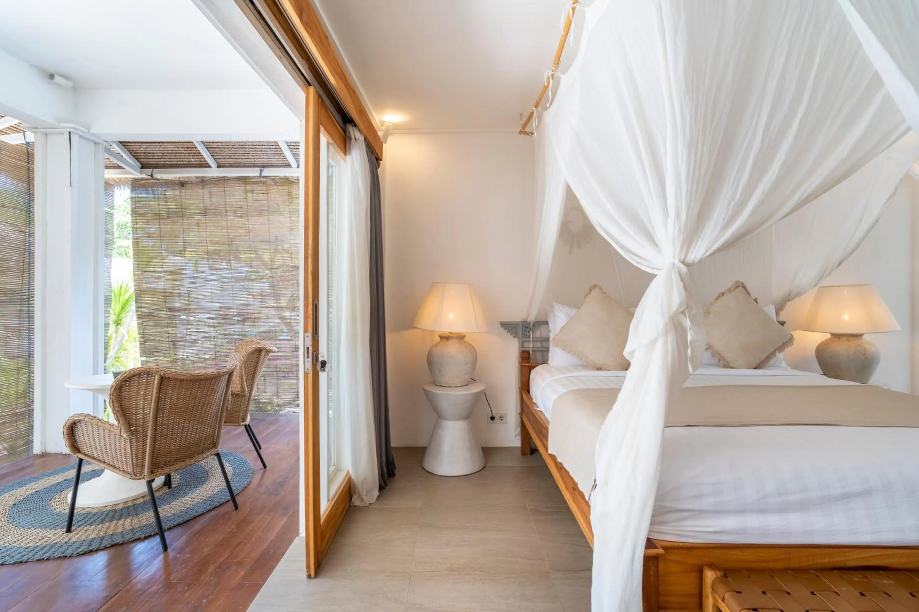 Bed in Mowies On The Beach