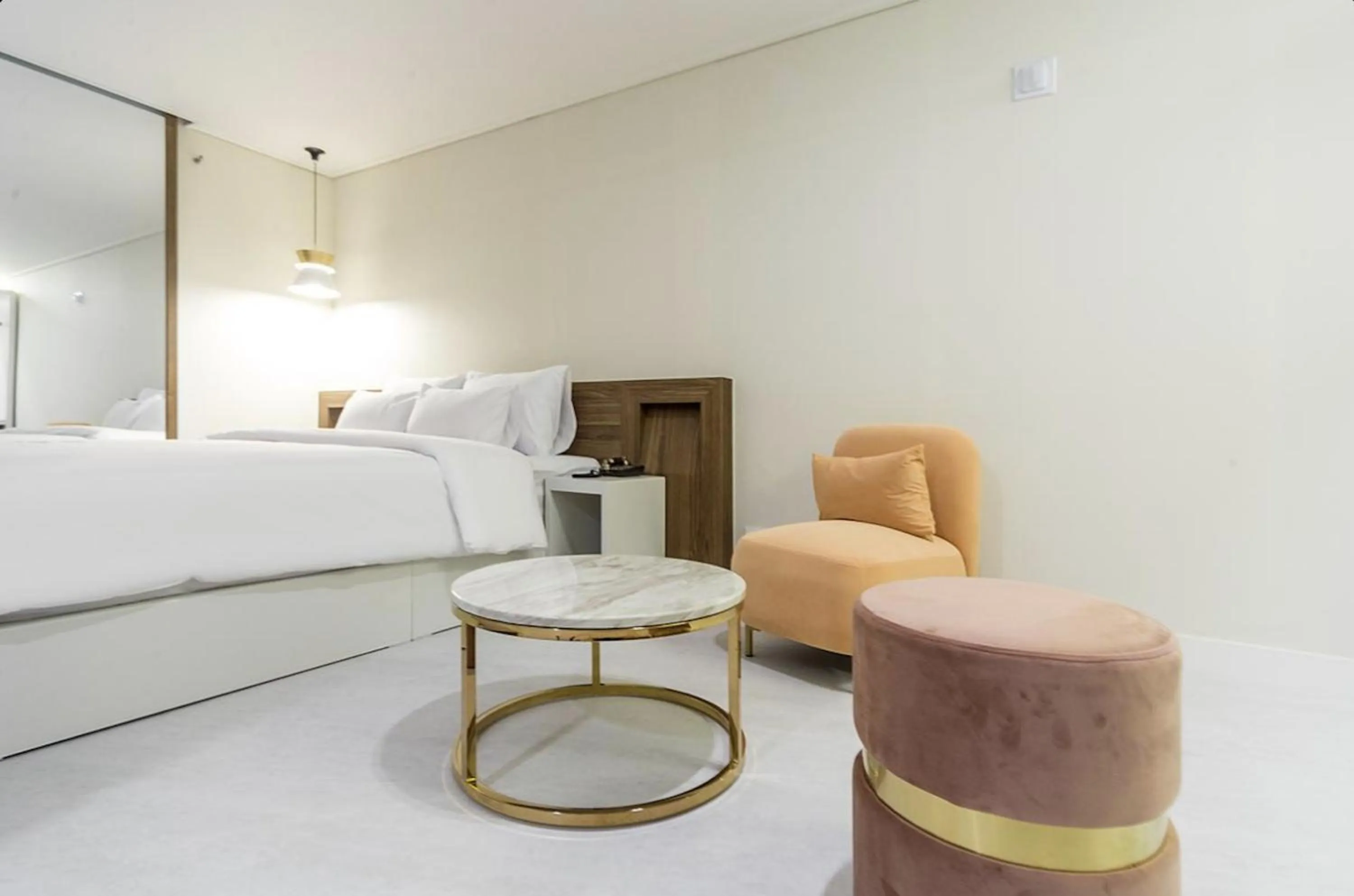 Bed in Icon Hotel Gunsan