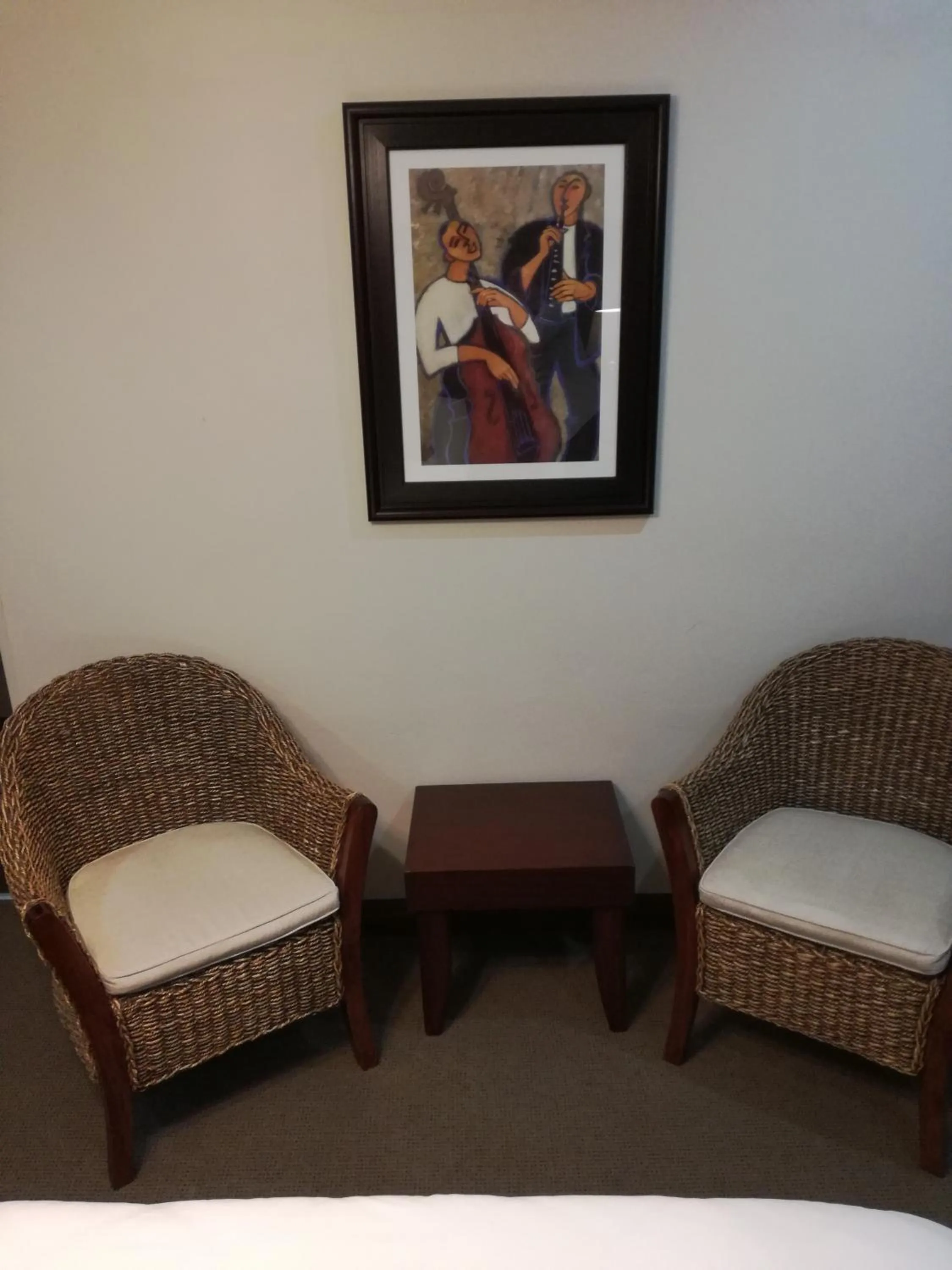 Seating area in Belmont Guesthouse