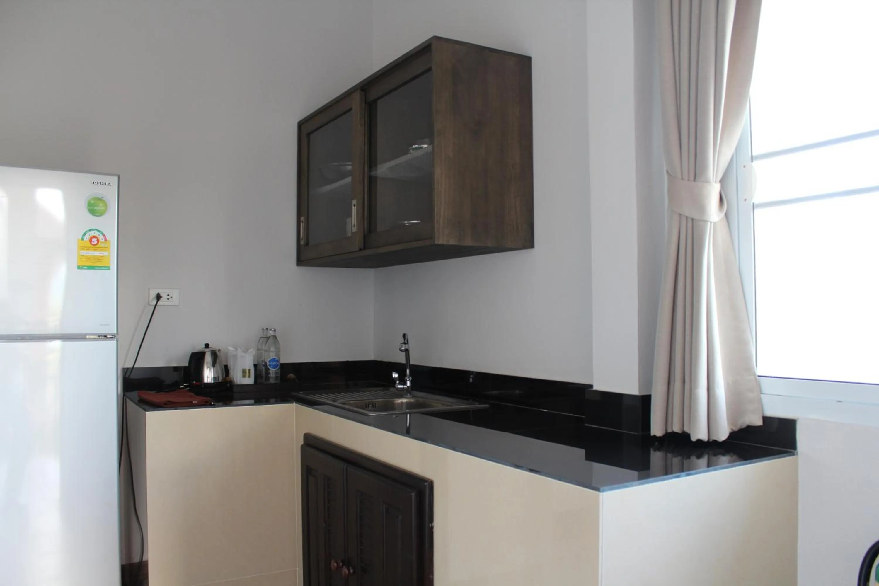Kitchen or kitchenette in Phurua Sanctuary Resort and Spa