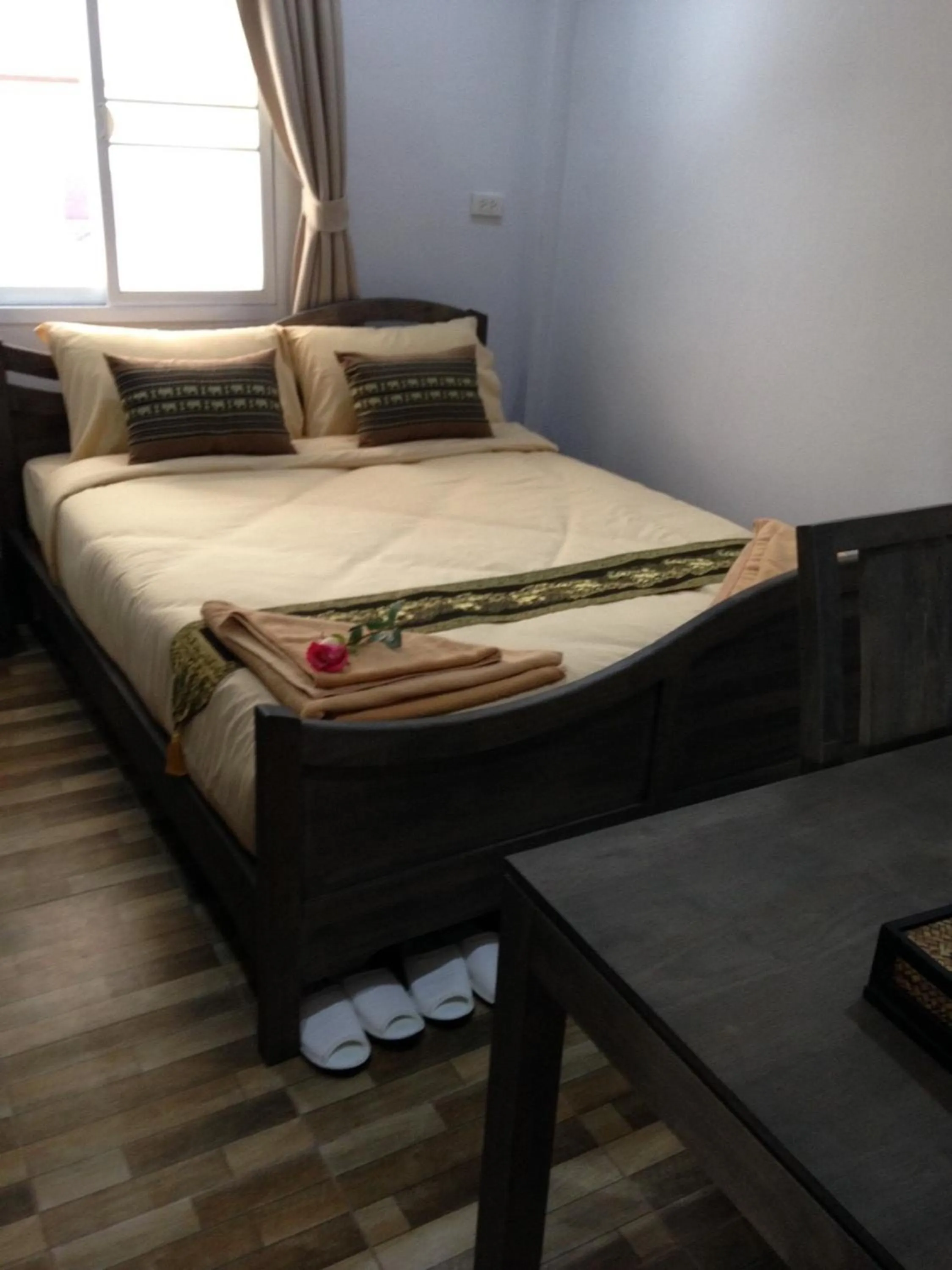 Bed in Phurua Sanctuary Resort and Spa