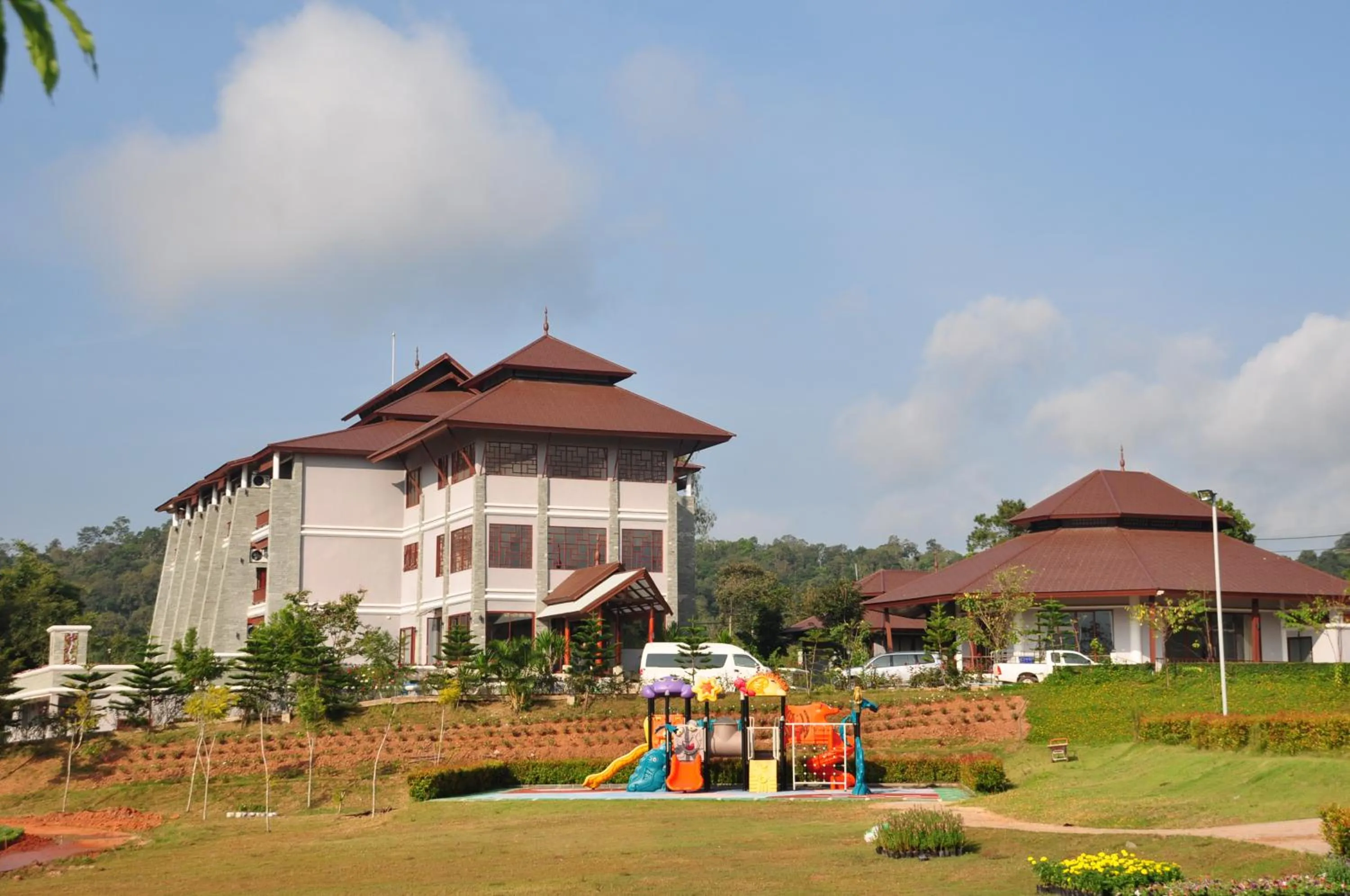 Facade/entrance in Phurua Sanctuary Resort and Spa