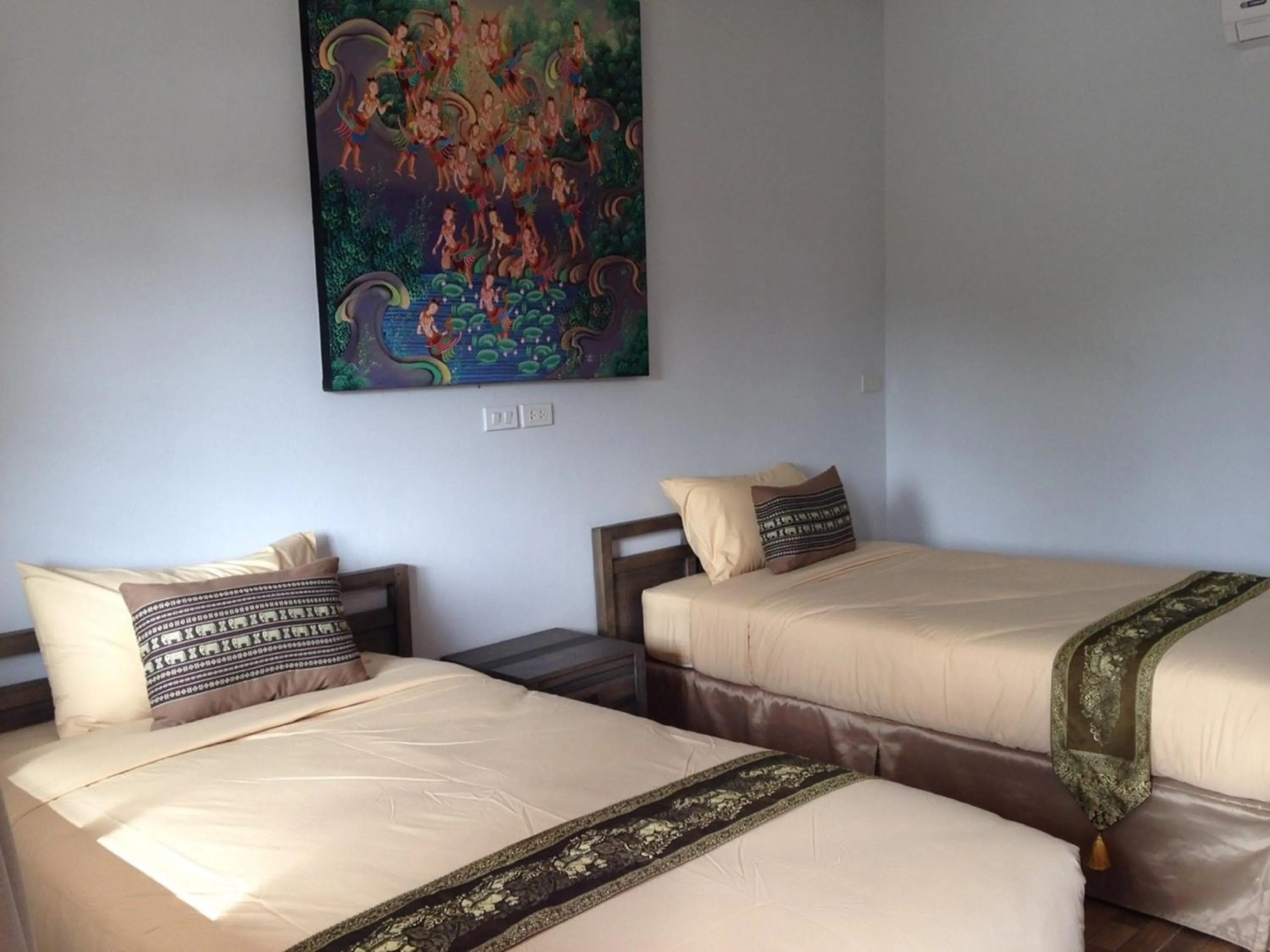 Bed in Phurua Sanctuary Resort and Spa