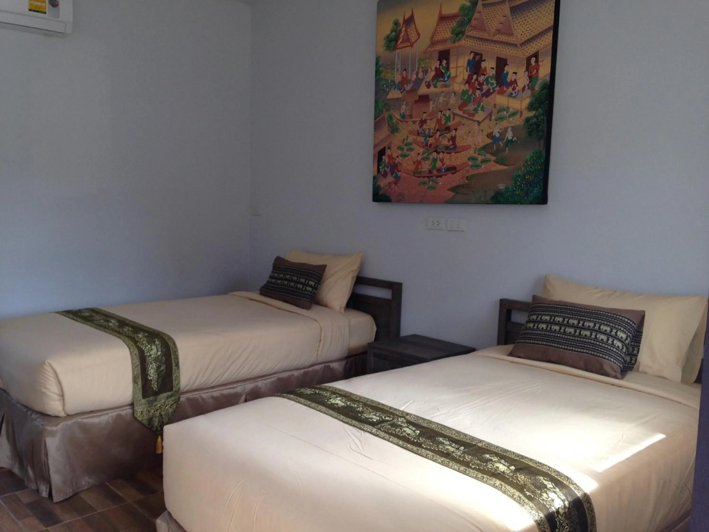 Bed in Phurua Sanctuary Resort and Spa
