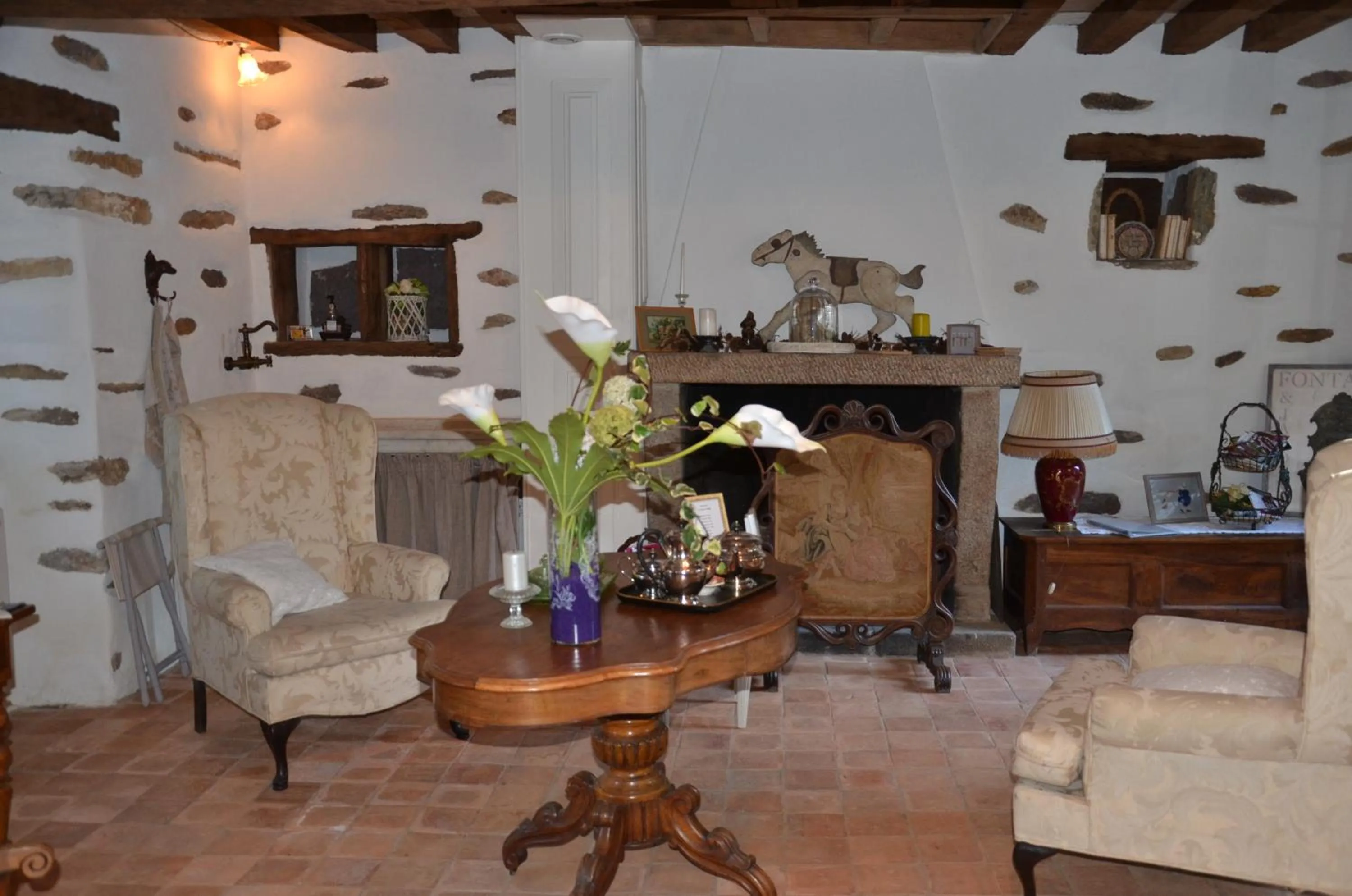 Living room in La Sévinais