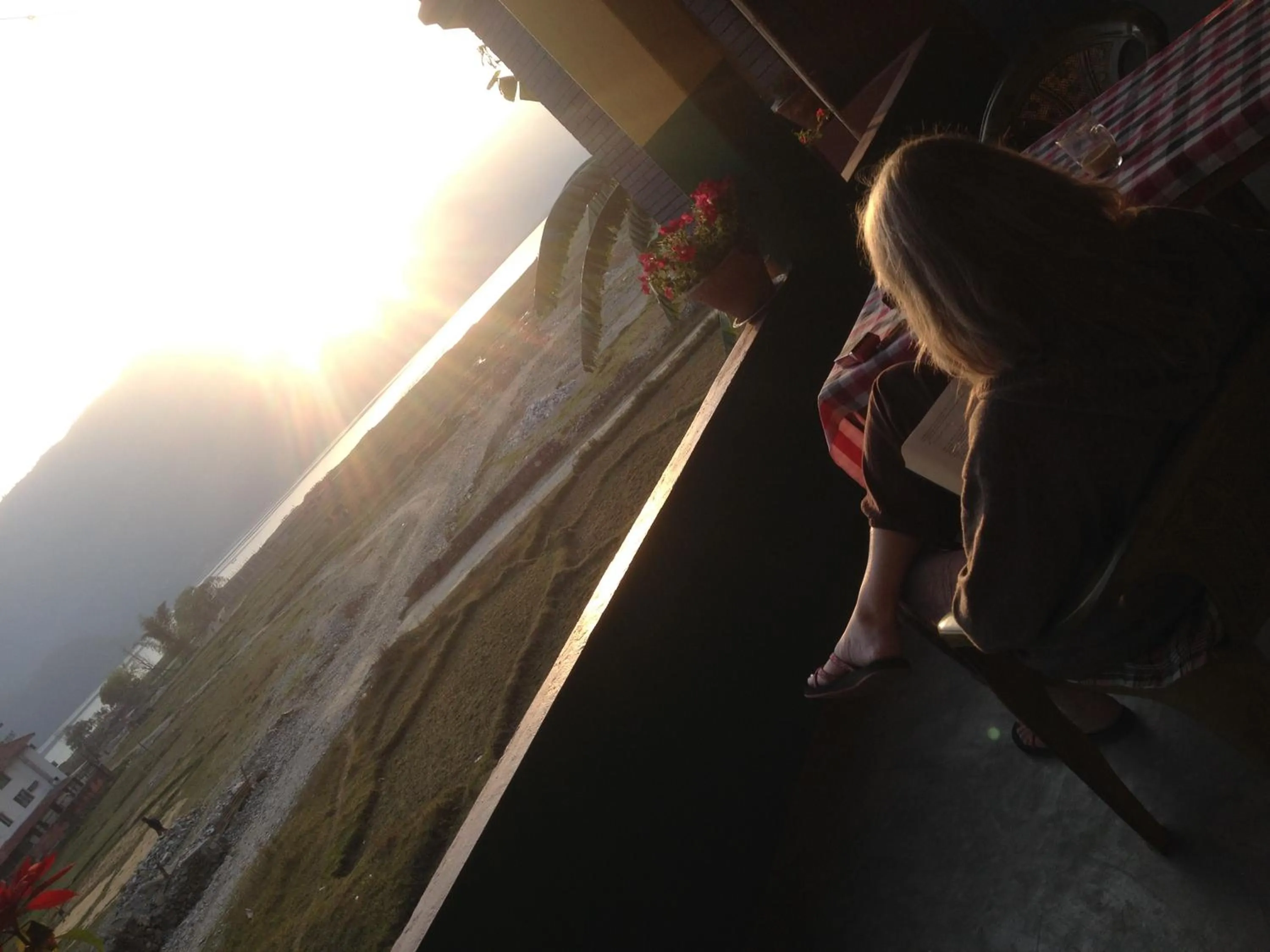 Balcony/Terrace in Bishnu Homestay