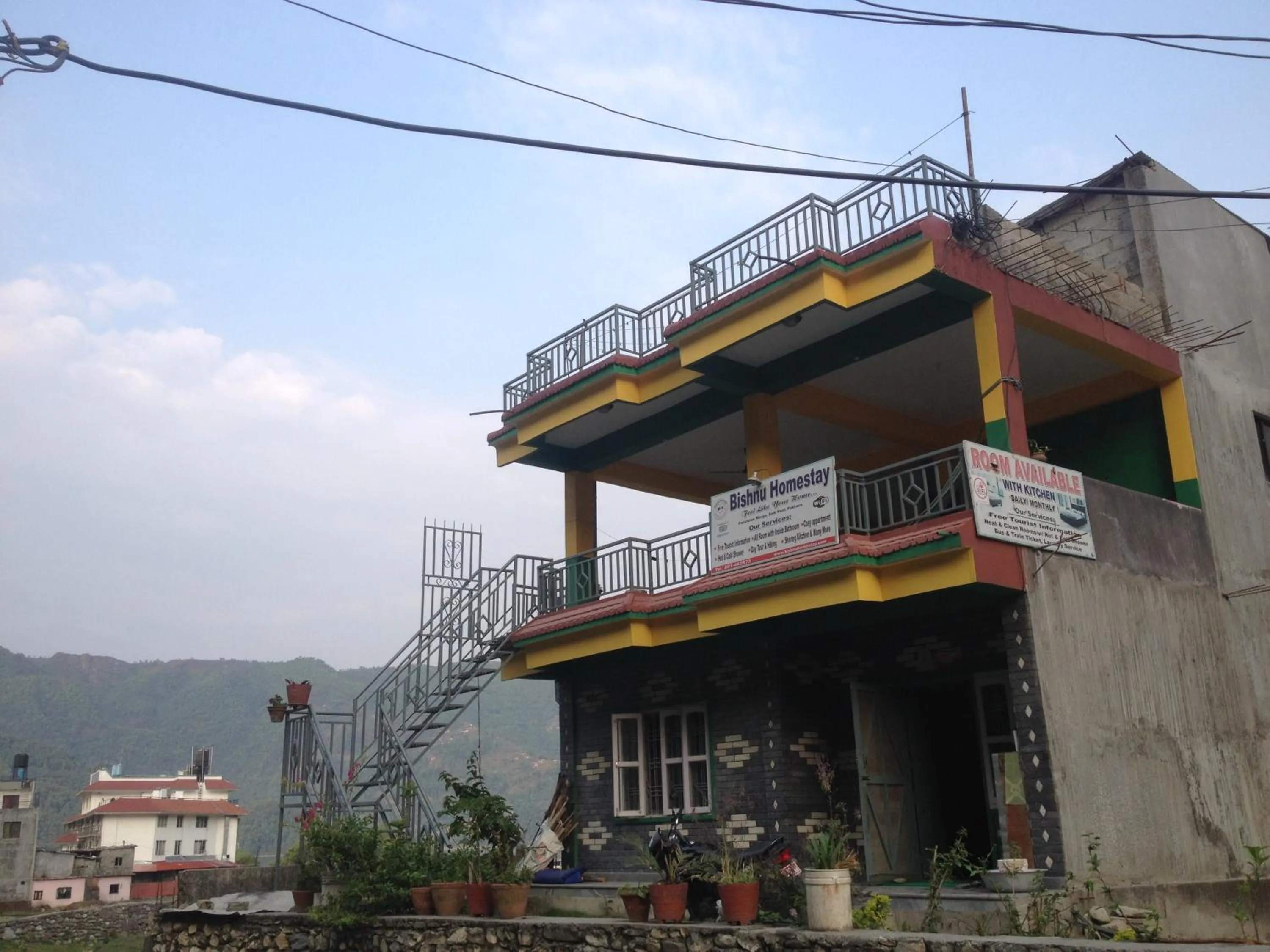 Bird's eye view in Bishnu Homestay