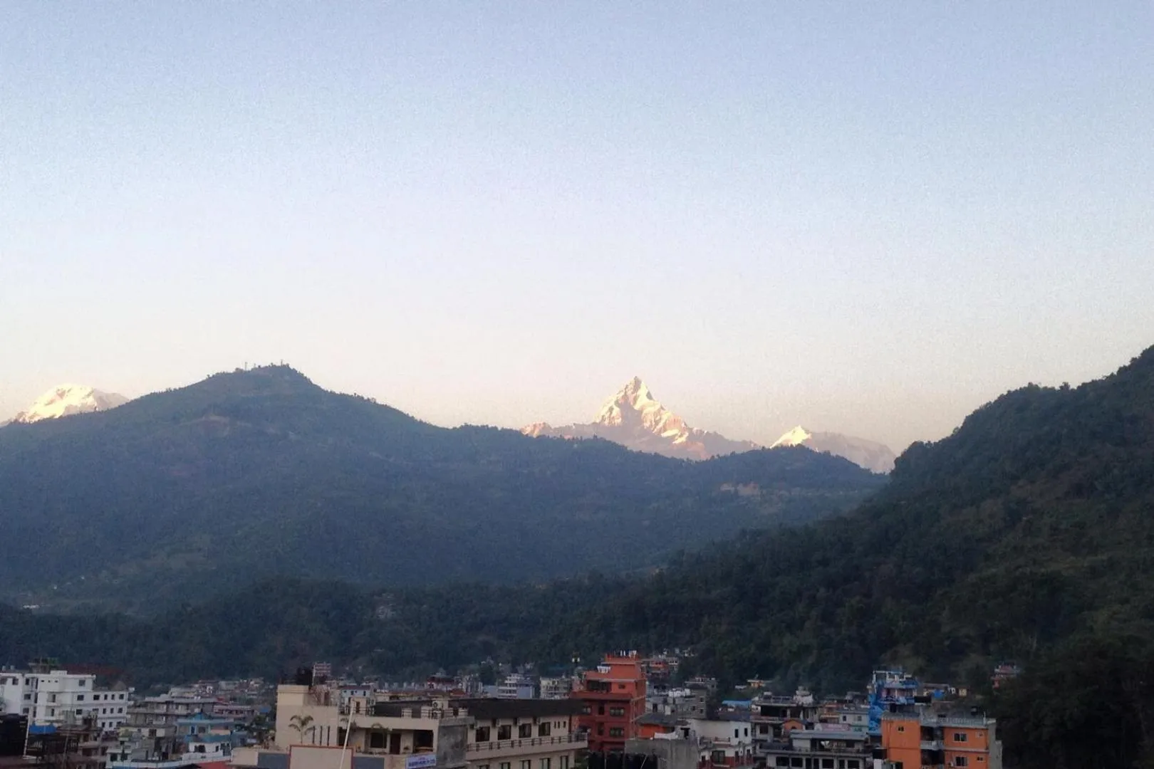 Mountain view in Bishnu Homestay