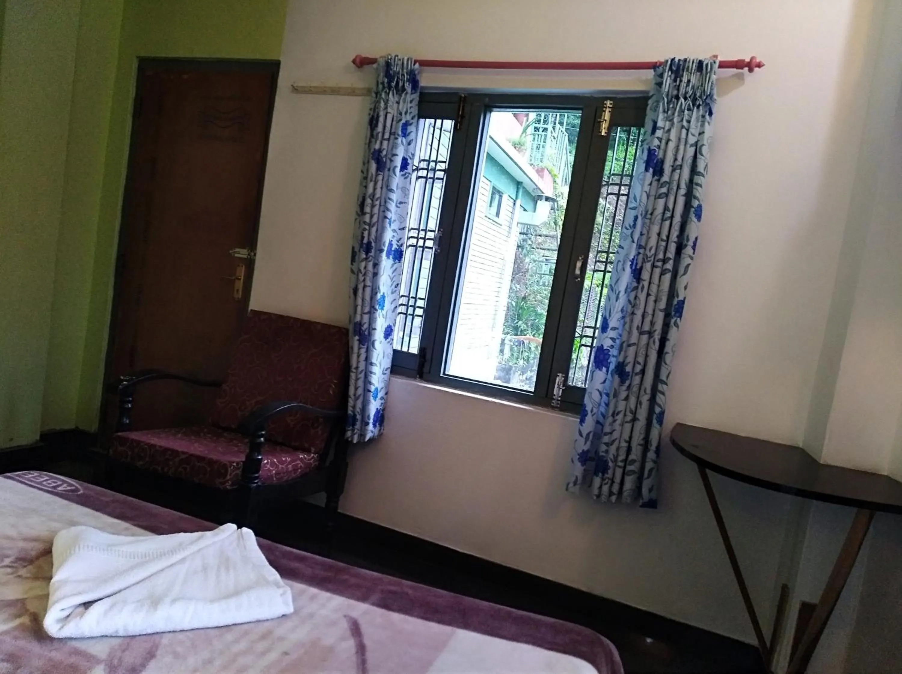Bed in Bishnu Homestay