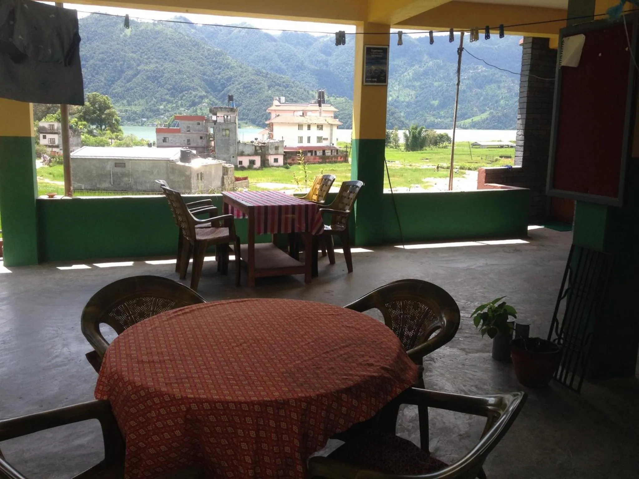 Balcony/Terrace in Bishnu Homestay