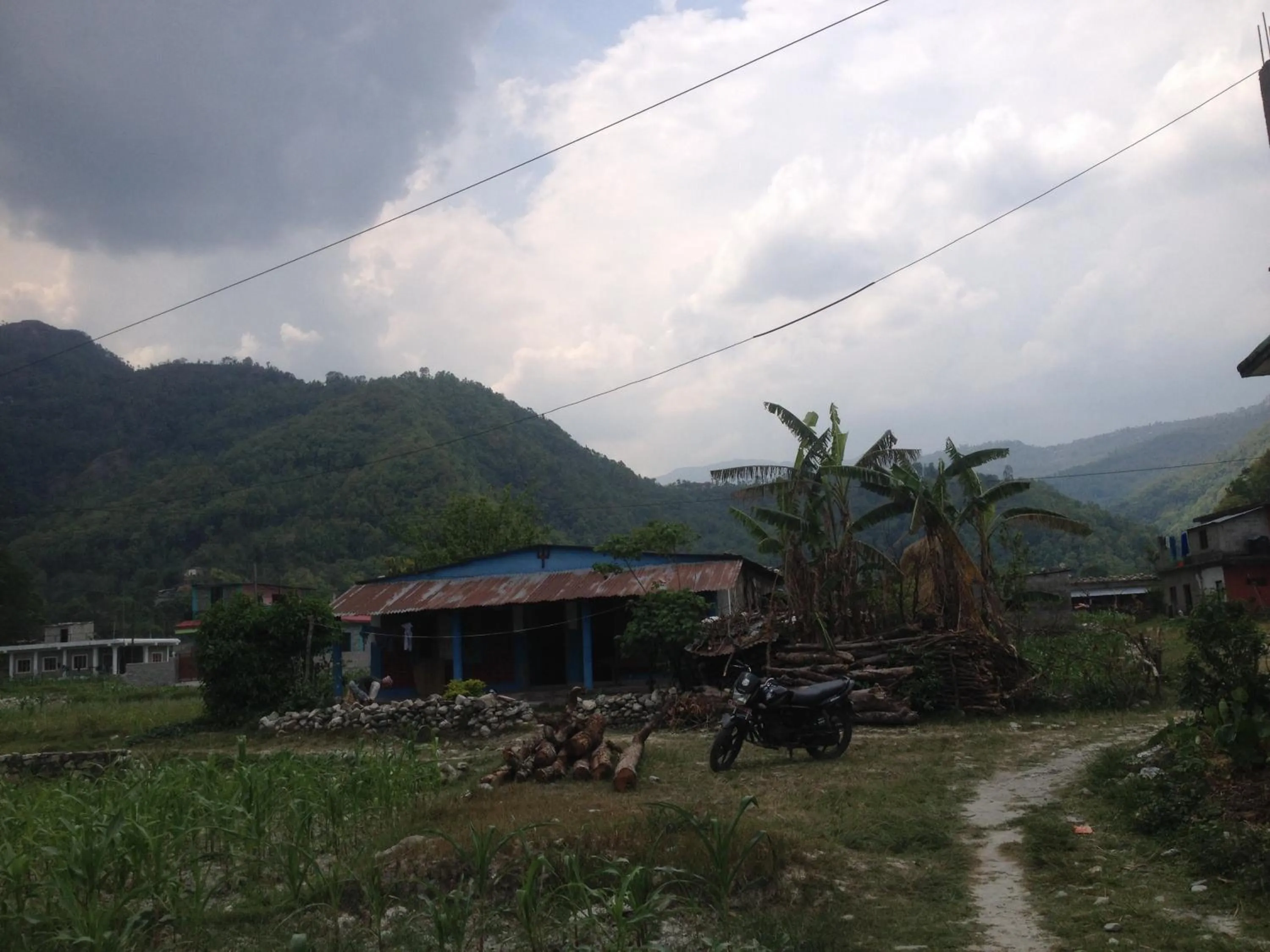 Natural landscape in Bishnu Homestay