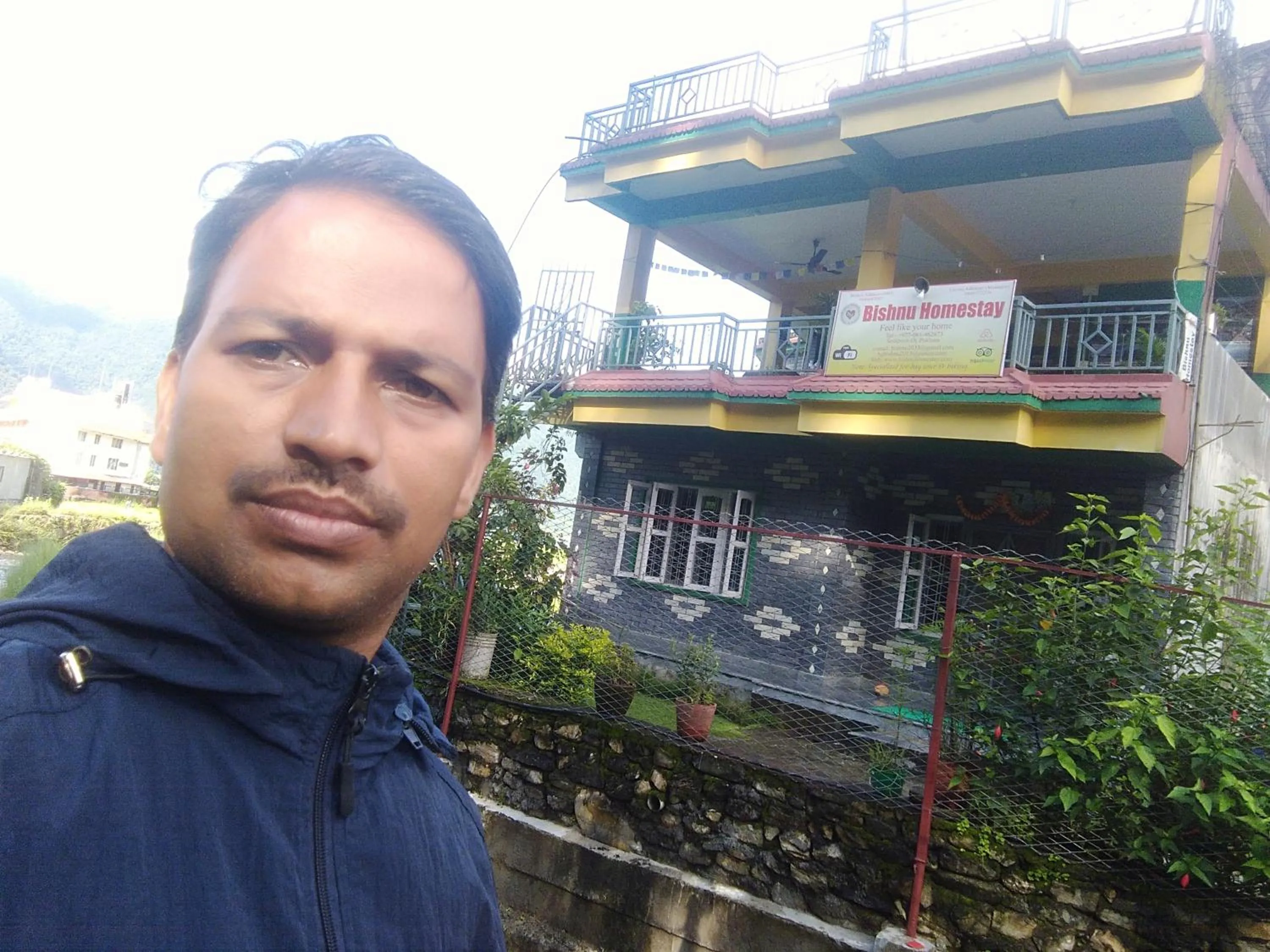 Bird's eye view in Bishnu Homestay