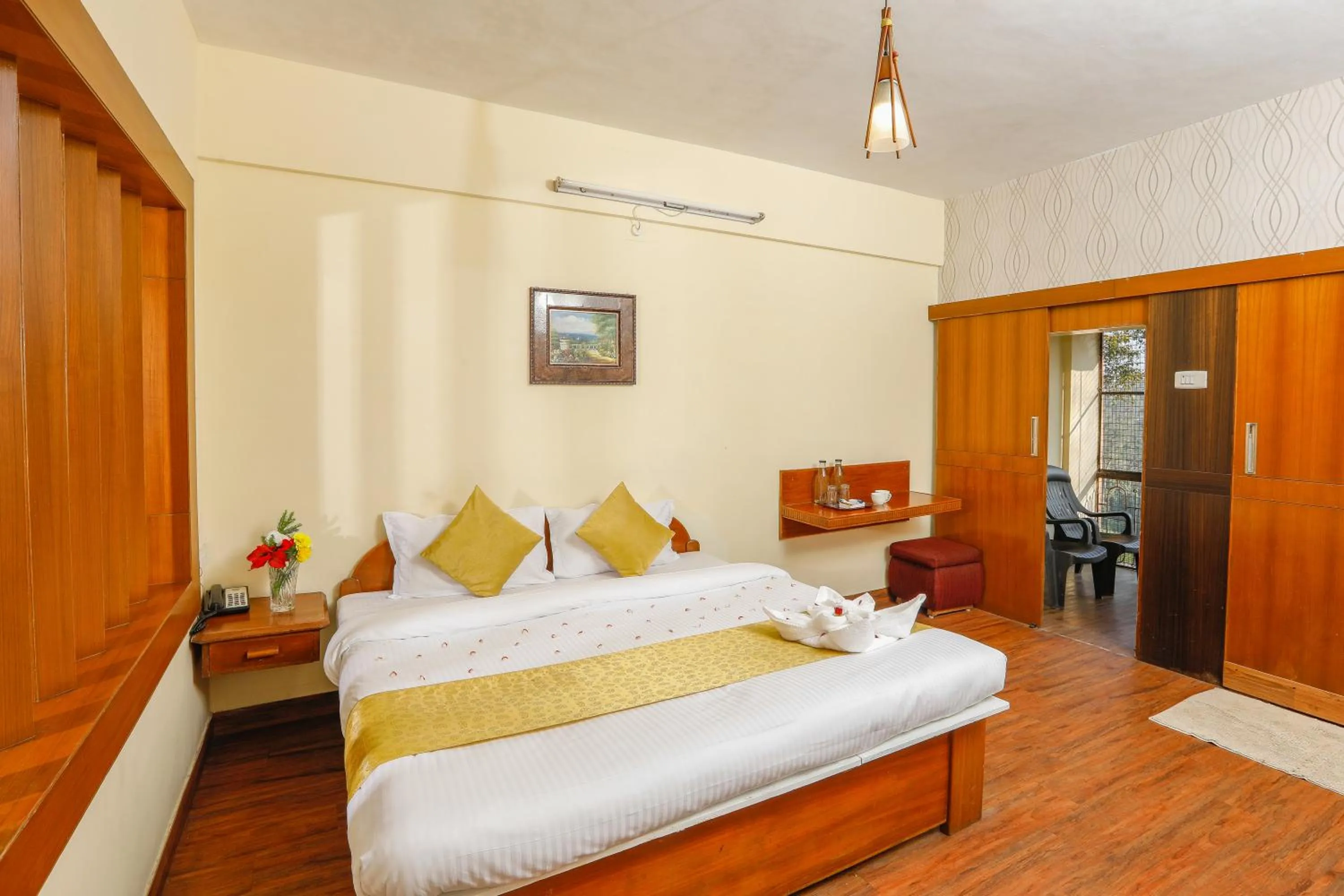 Photo of the whole room, Bed in Hotel Vivek