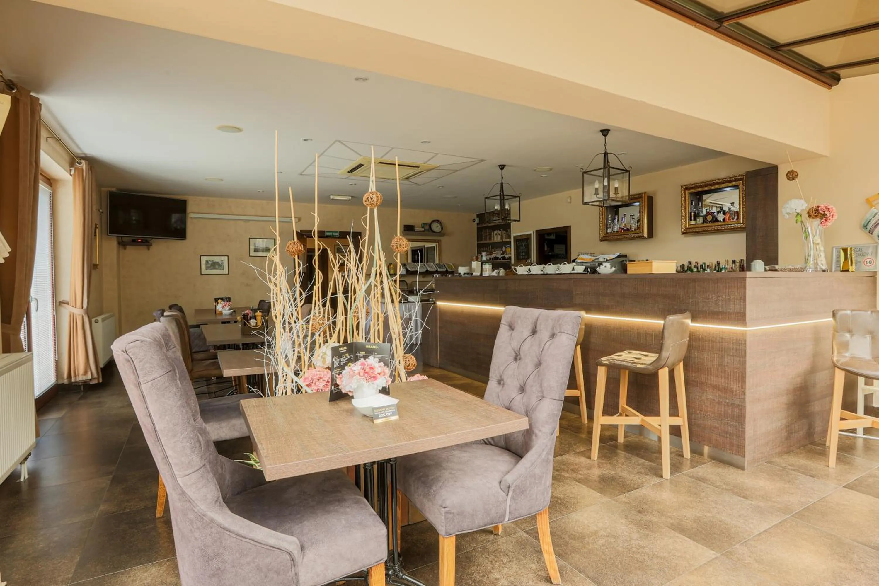 TV and multimedia in Grand Hotel Senica, Garni