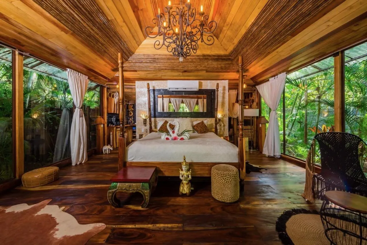 Bed in Ocho Artisan Bungalows